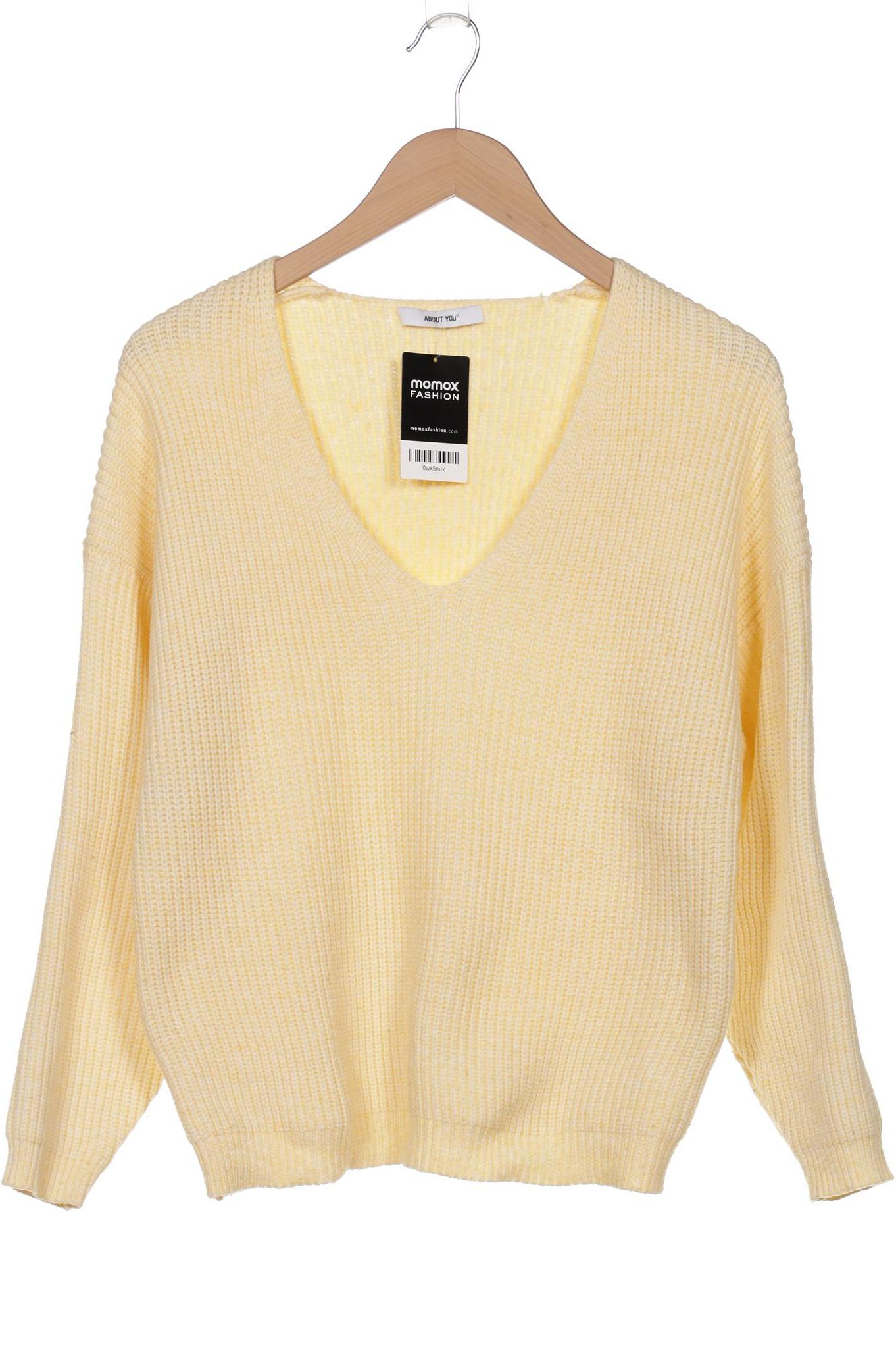 

About you Damen Pullover, gelb, Gr. 38