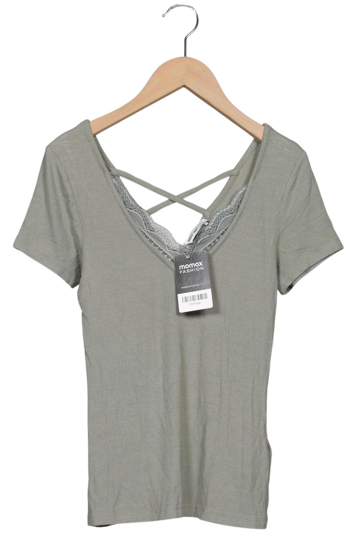 

About you Damen T-Shirt, türkis, Gr. 34