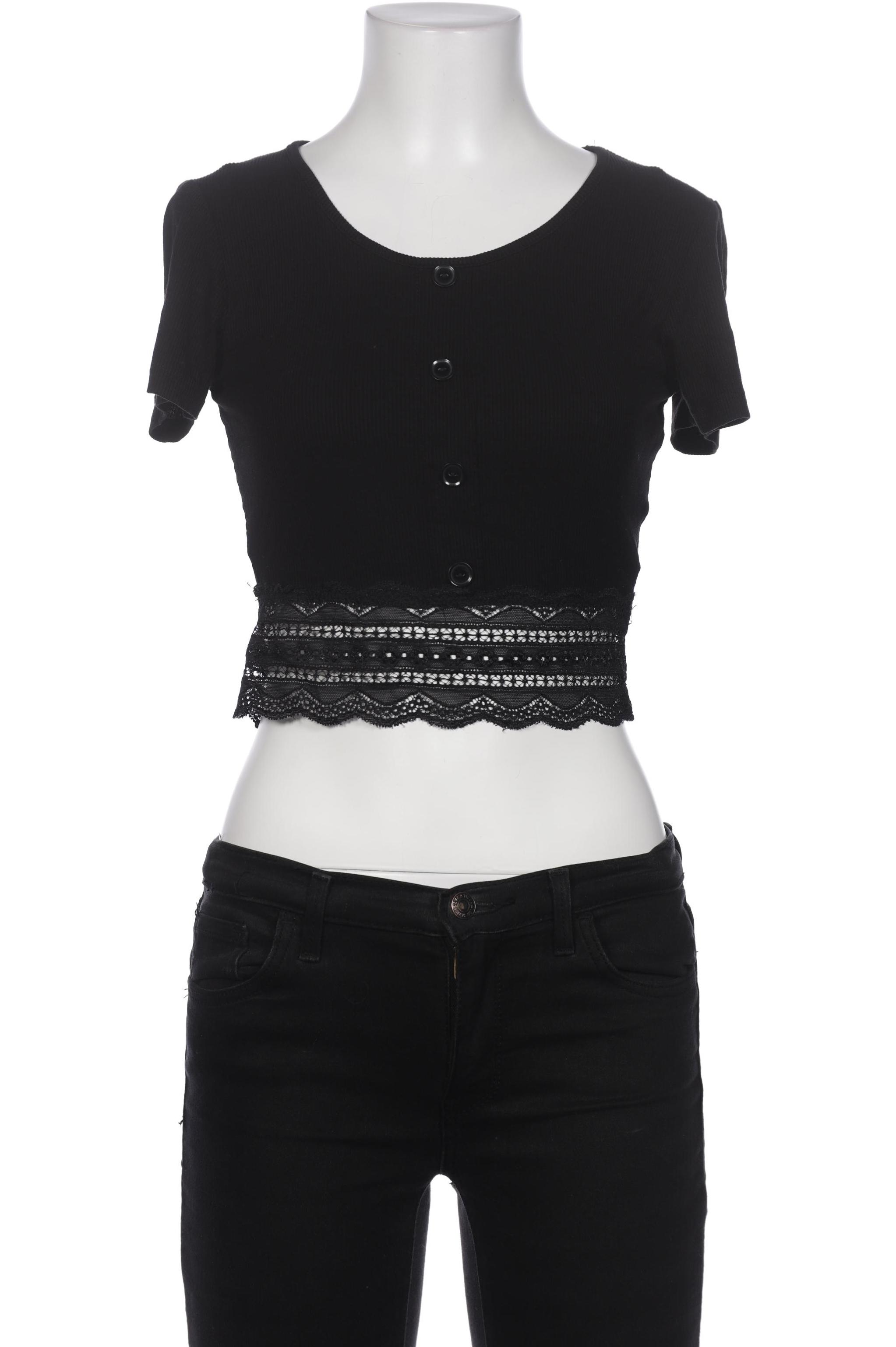 

About you Damen T-Shirt, schwarz, Gr. 36