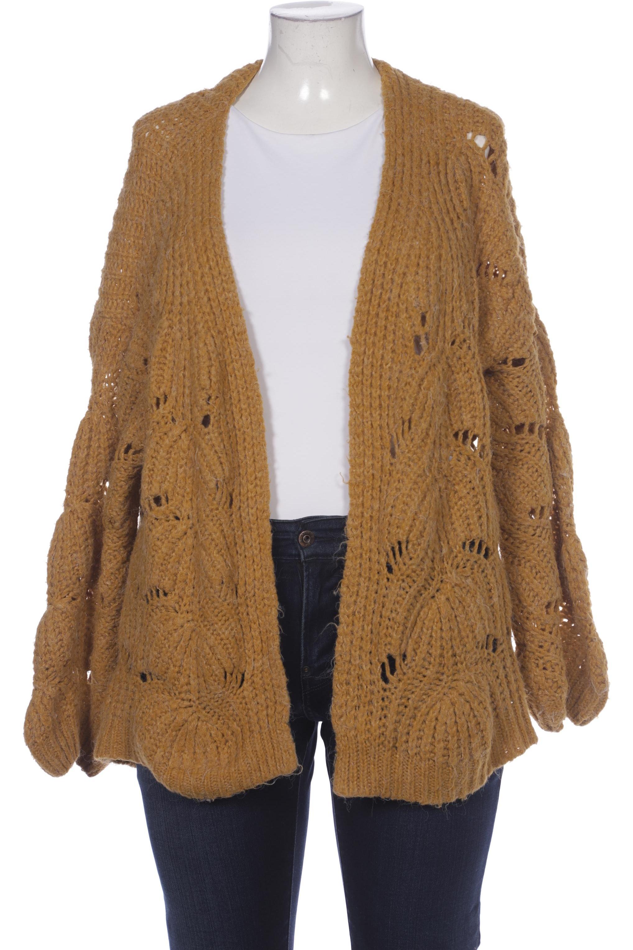 

About you Damen Strickjacke, gelb, Gr. 44
