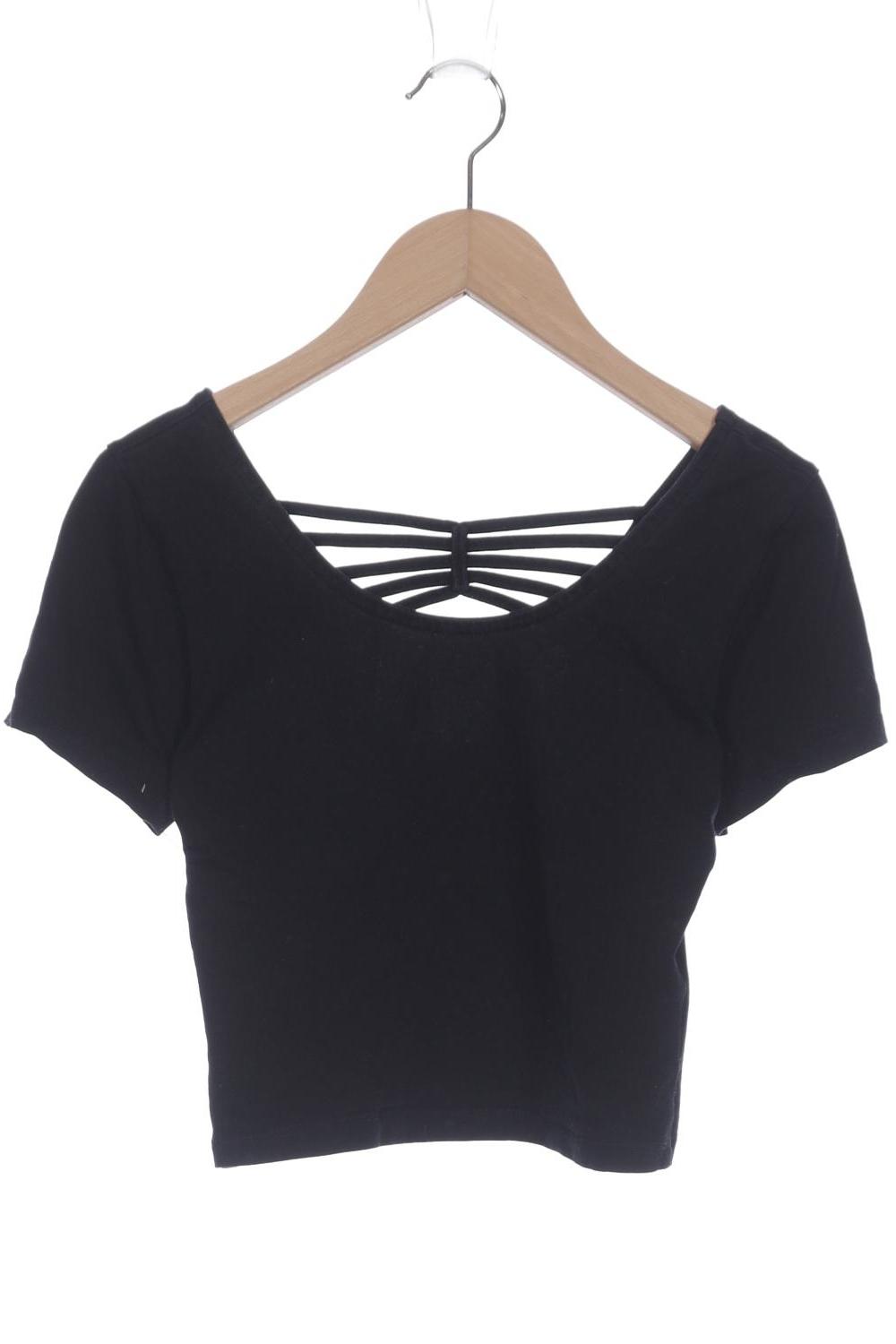 

About you Damen T-Shirt, schwarz, Gr. 34