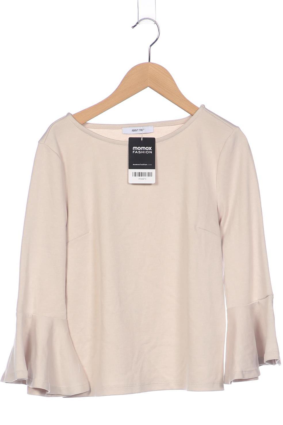 

About you Damen Langarmshirt, cremeweiß, Gr. 38