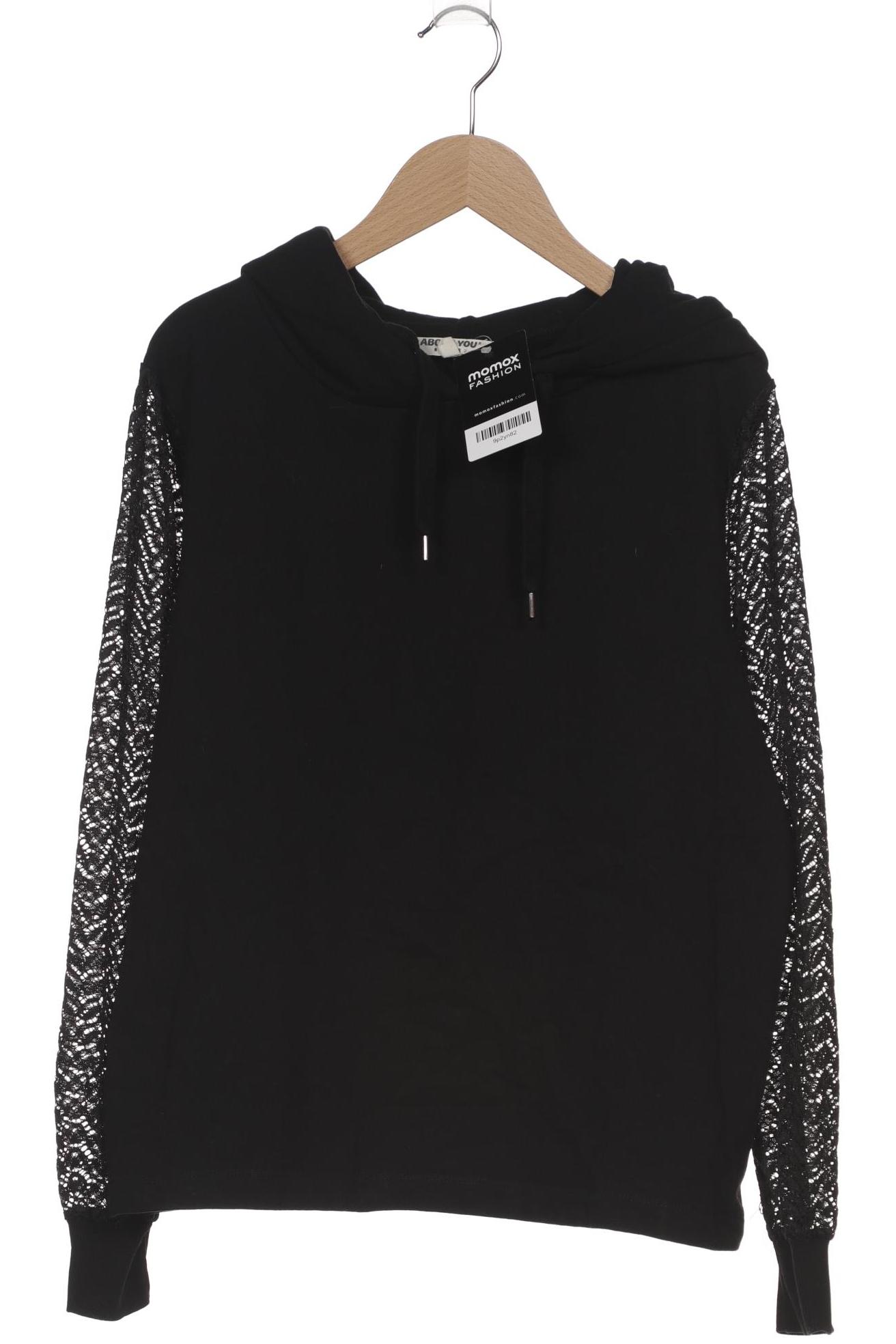

About you Damen Kapuzenpullover, schwarz, Gr. 40