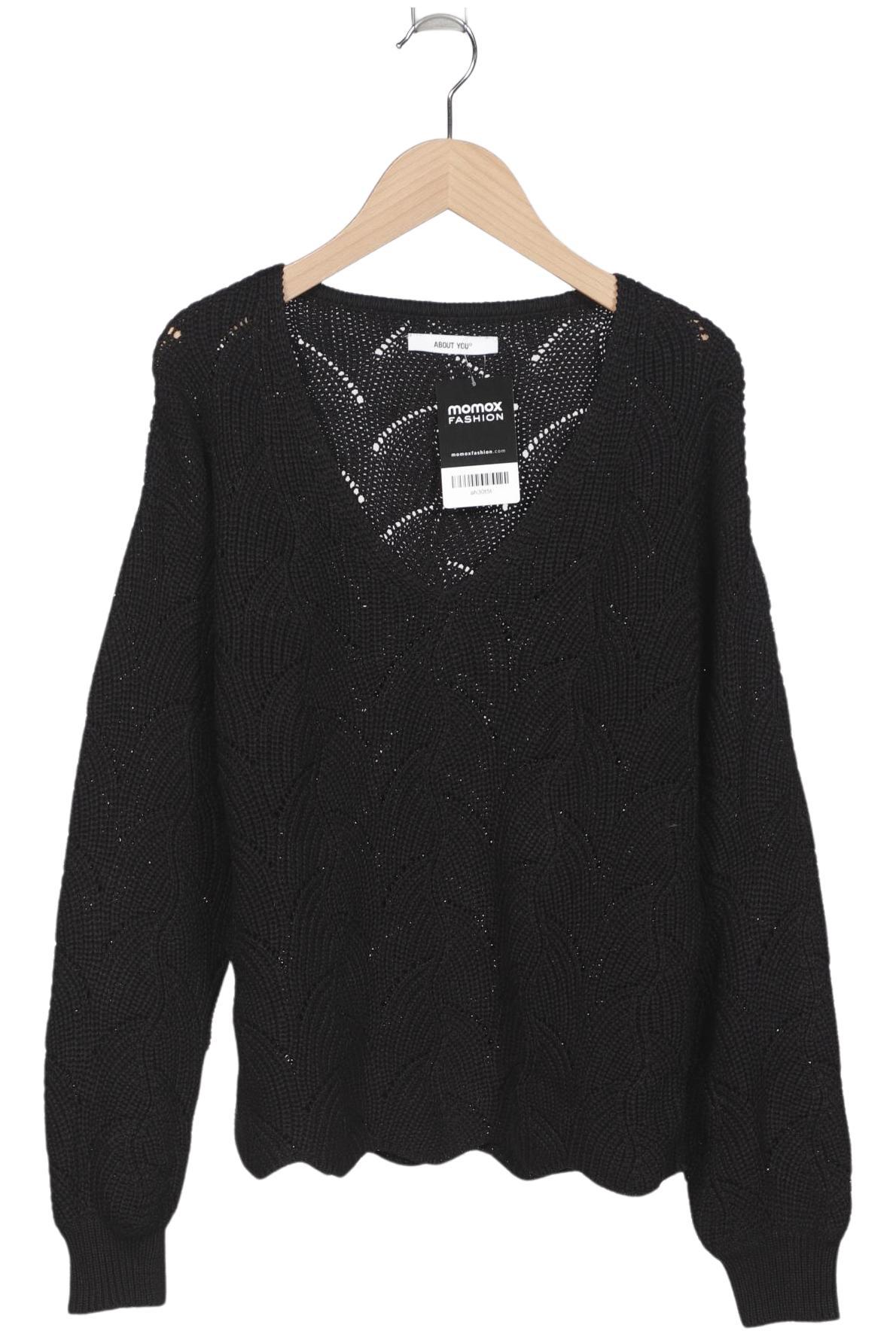 

About you Damen Pullover, schwarz, Gr. 34