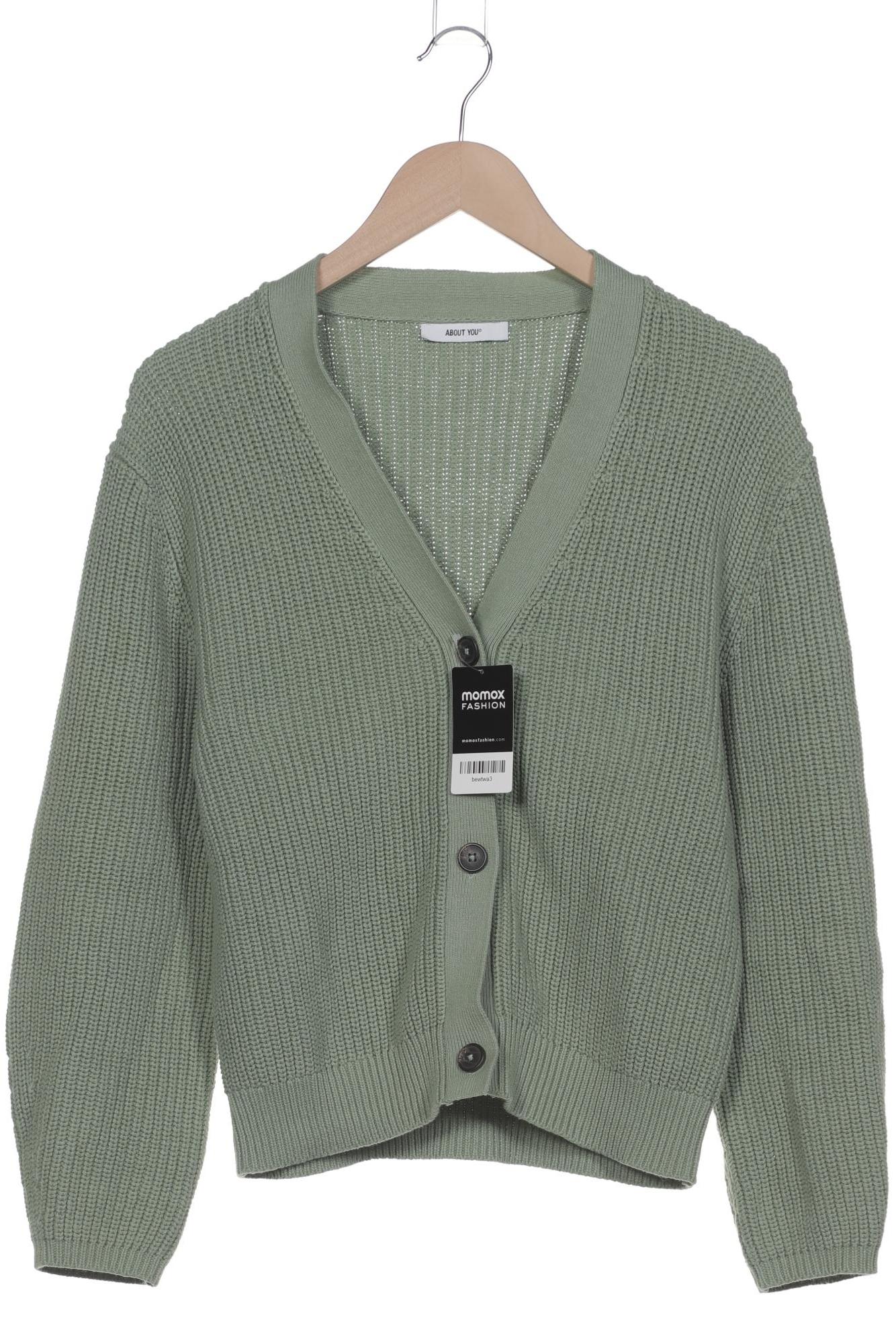 

About you Damen Strickjacke, grün, Gr. 38