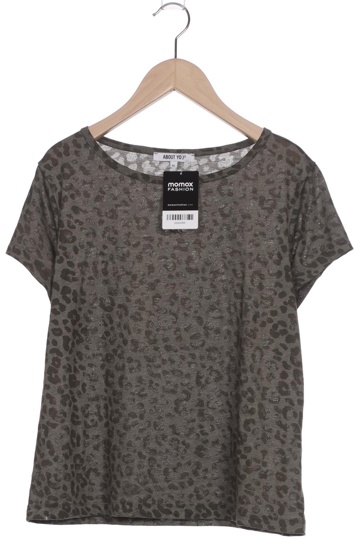 

About you Damen T-Shirt, grün, Gr. 40