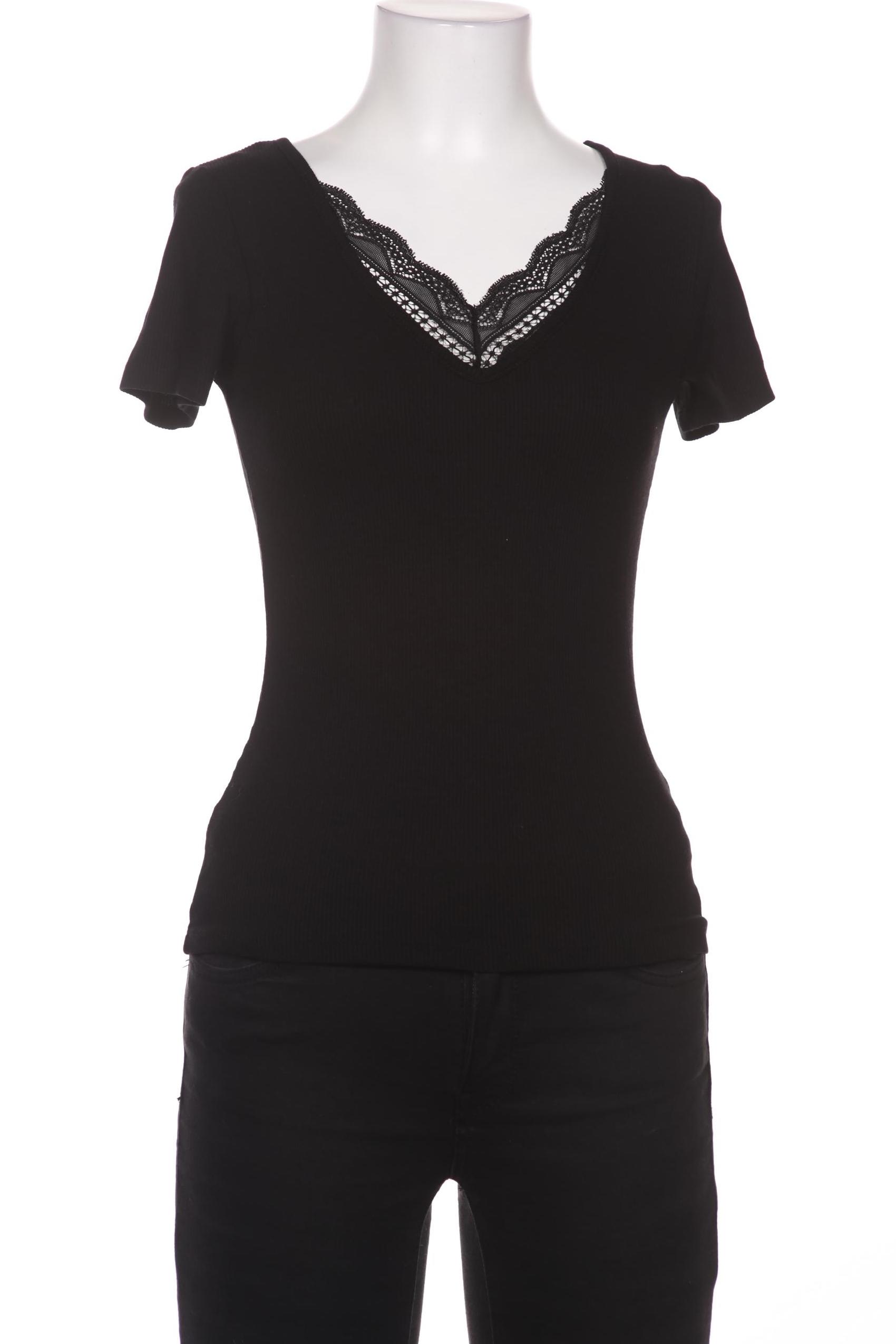 

About you Damen T-Shirt, schwarz, Gr. 34