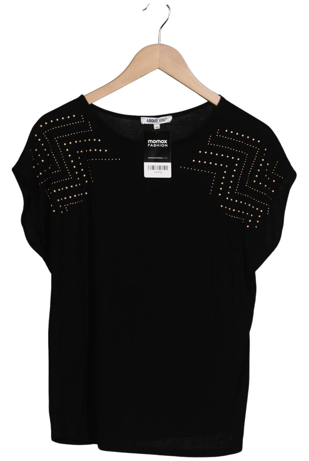 

About you Damen T-Shirt, schwarz, Gr. 40