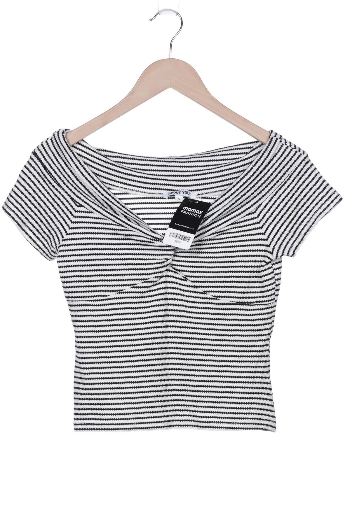 

About you Damen T-Shirt, weiß, Gr. 36
