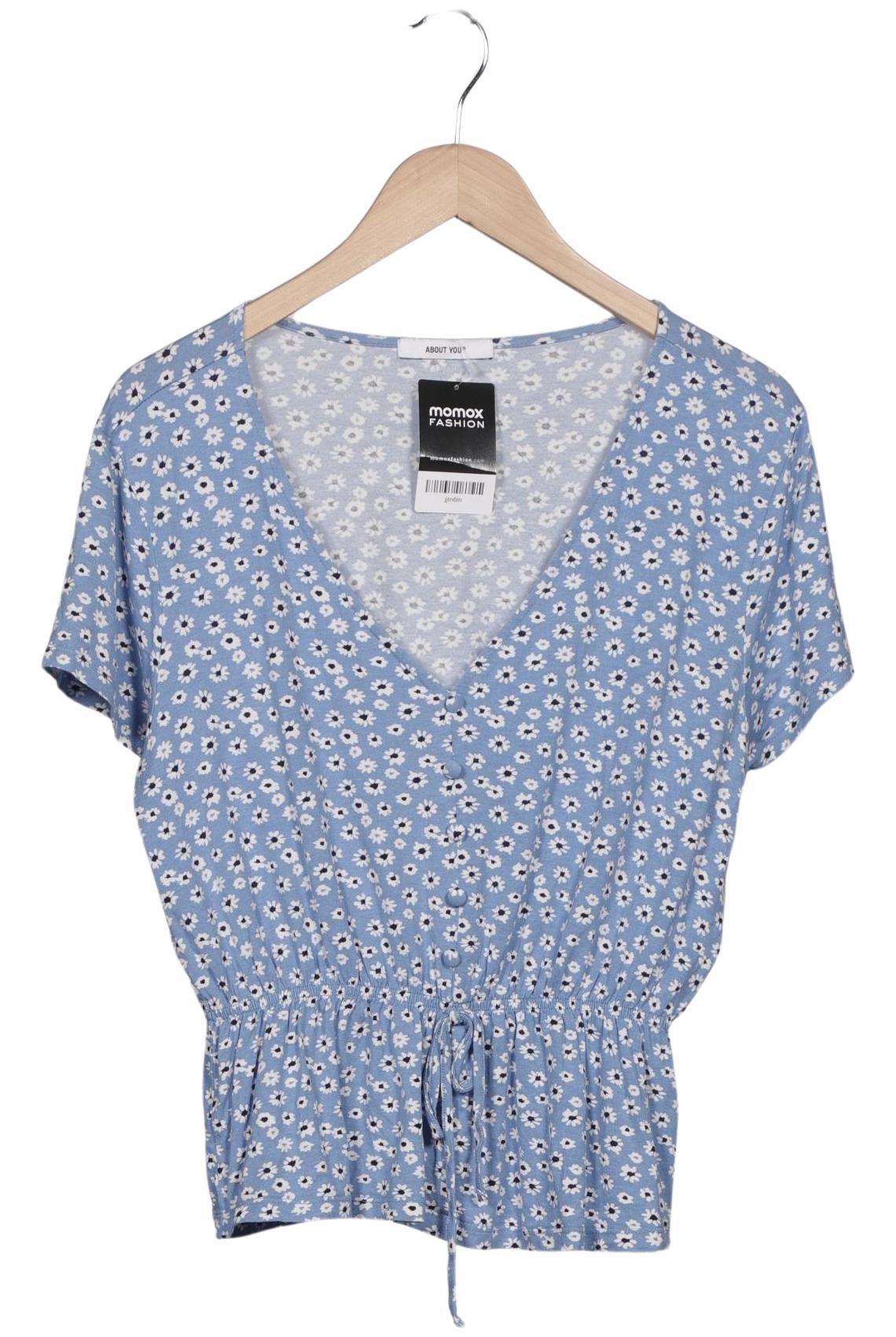 

About you Damen T-Shirt, blau, Gr. 38