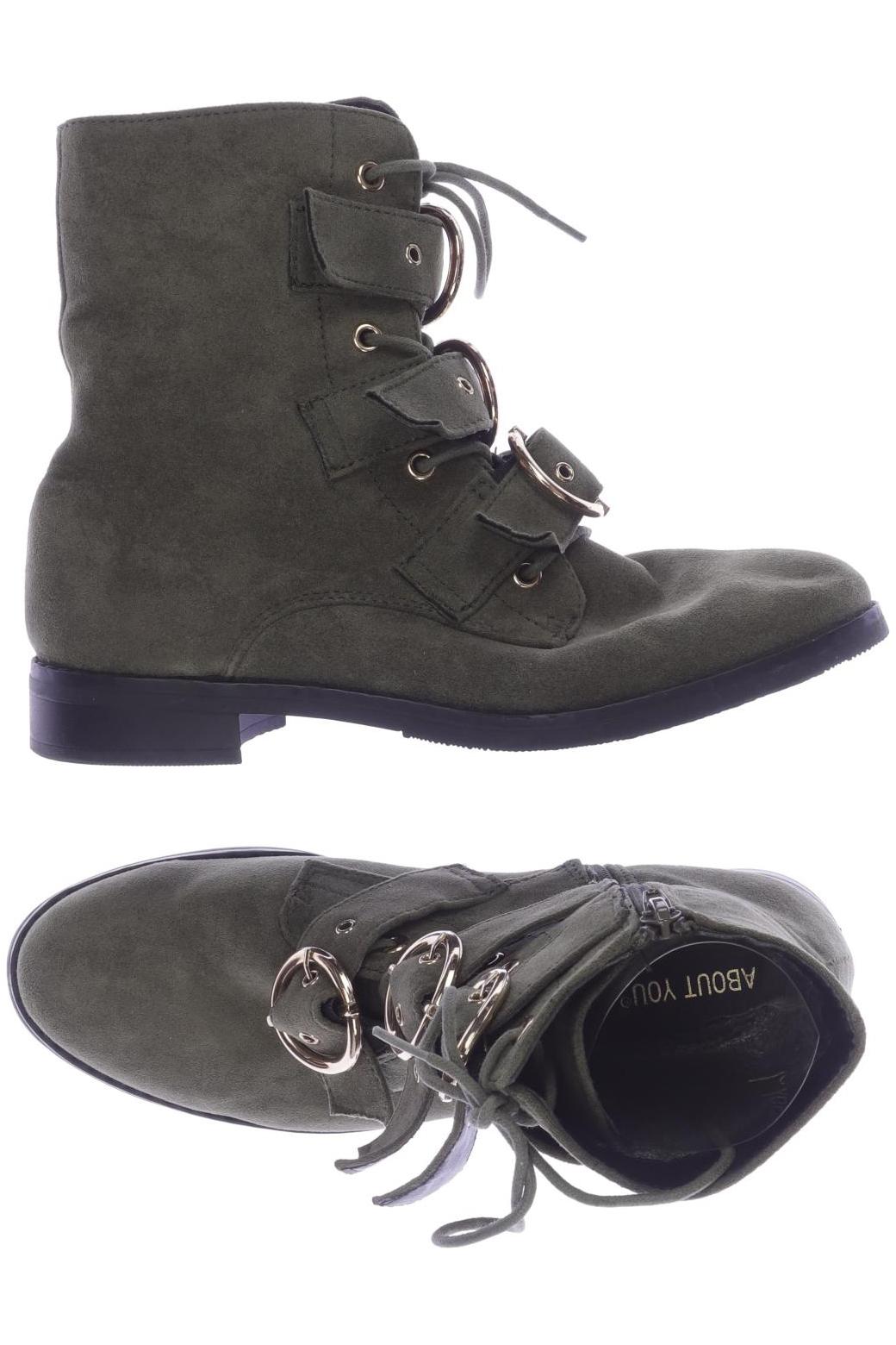 

About you Damen Stiefelette, grün, Gr. 38