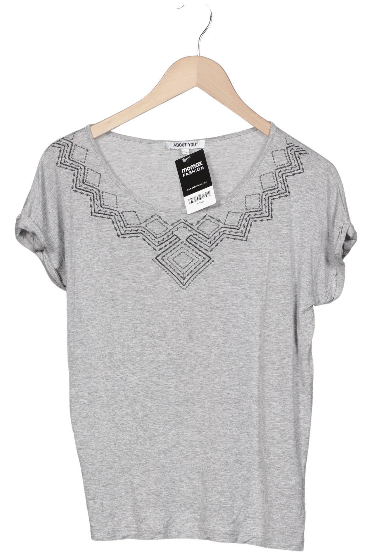 

About you Damen T-Shirt, grau, Gr. 38