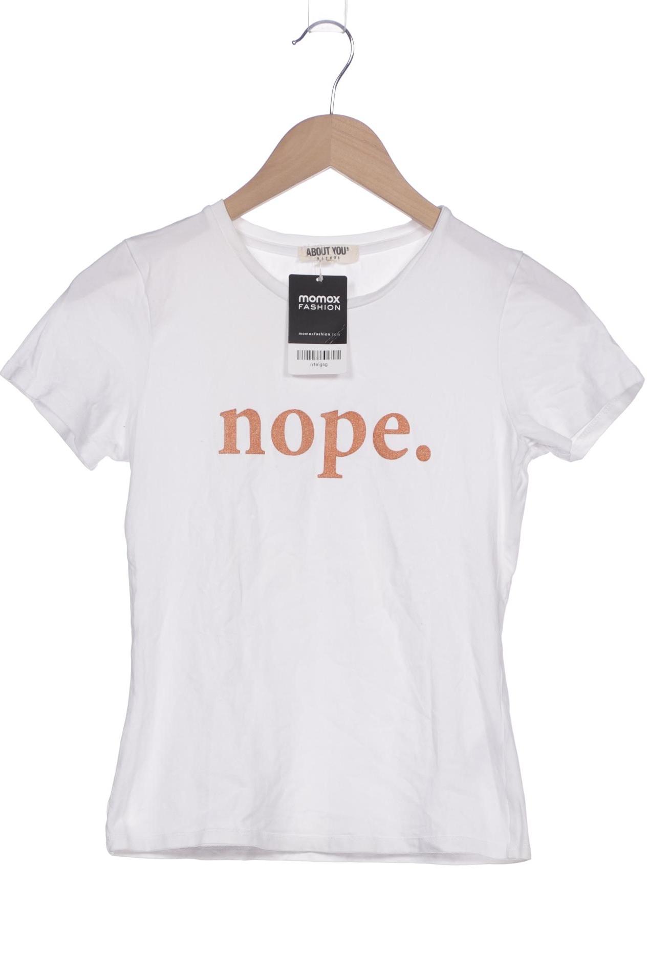 

About you Damen T-Shirt, weiß, Gr. 34