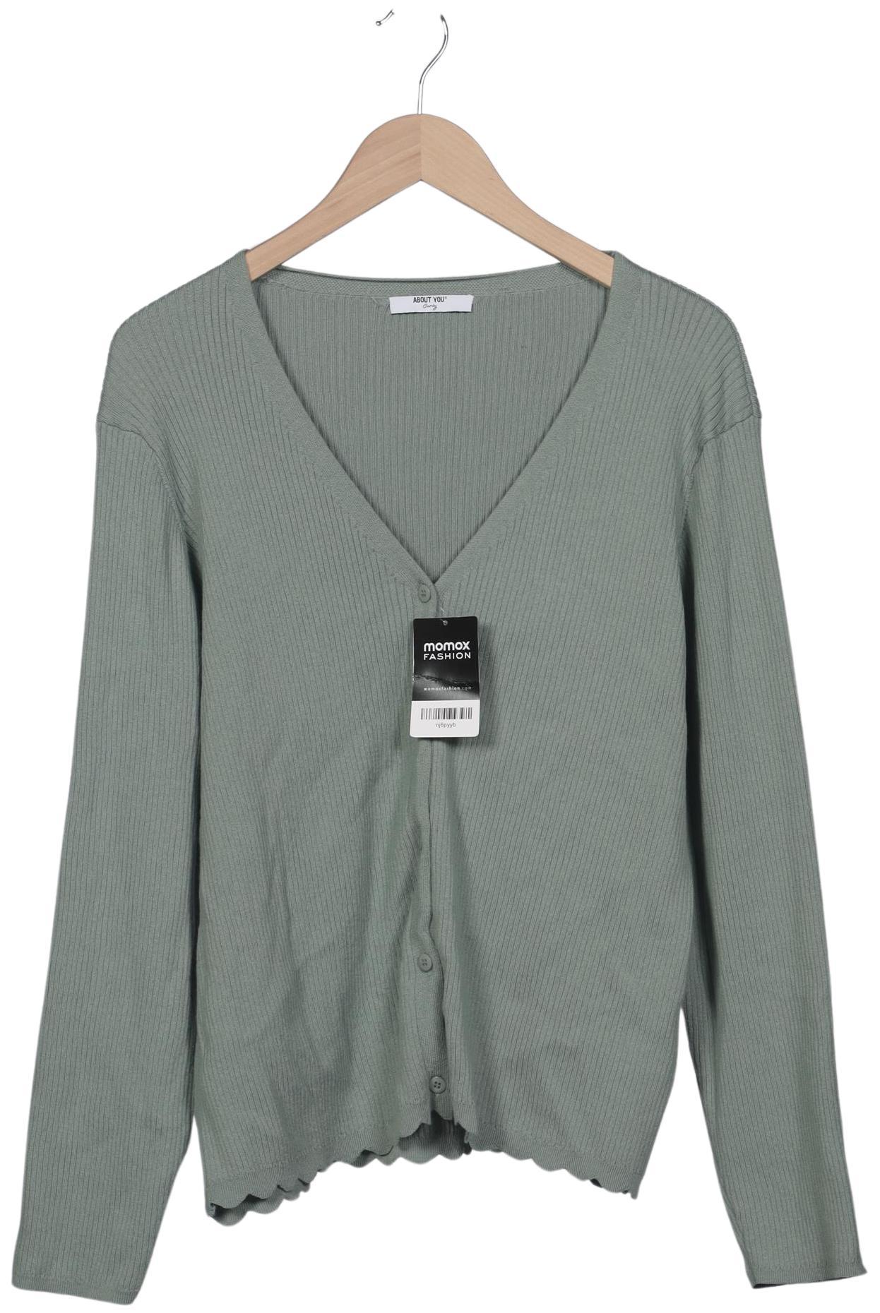 

About you Damen Strickjacke, grün, Gr. 54