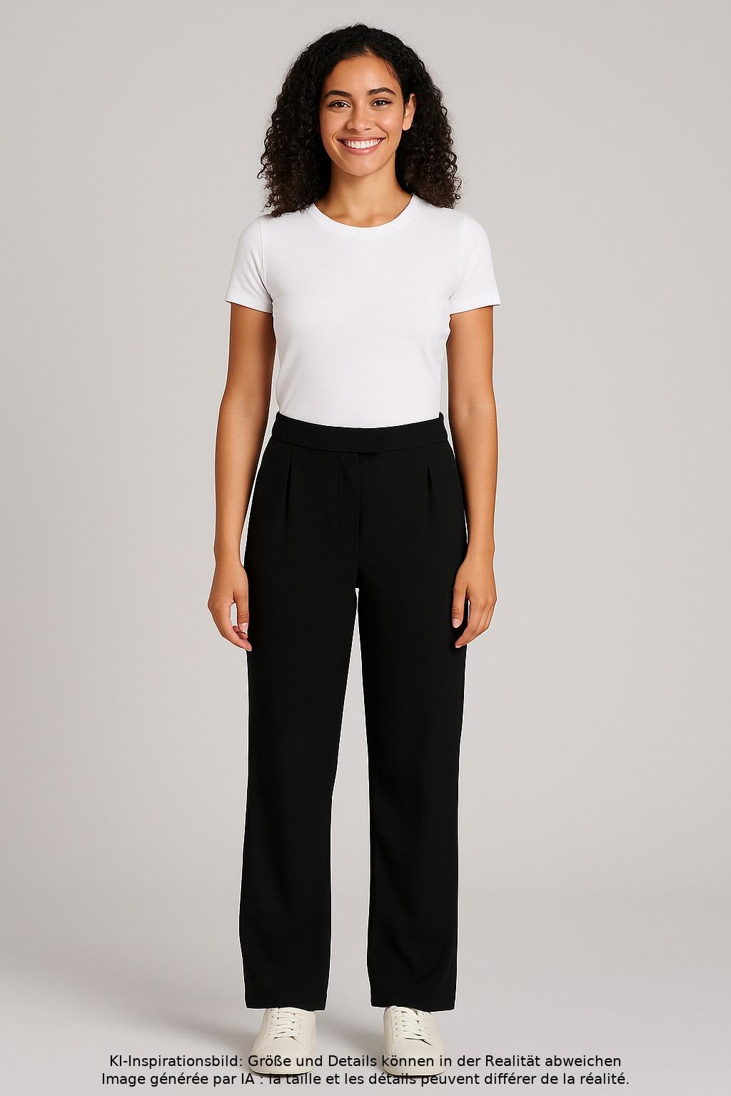 

About you Damen Stoffhose, schwarz, Gr. 40