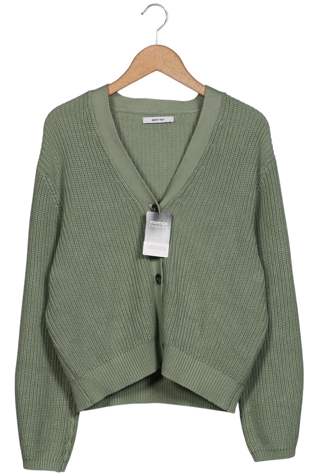 

About you Damen Strickjacke, hellgrün, Gr. 42