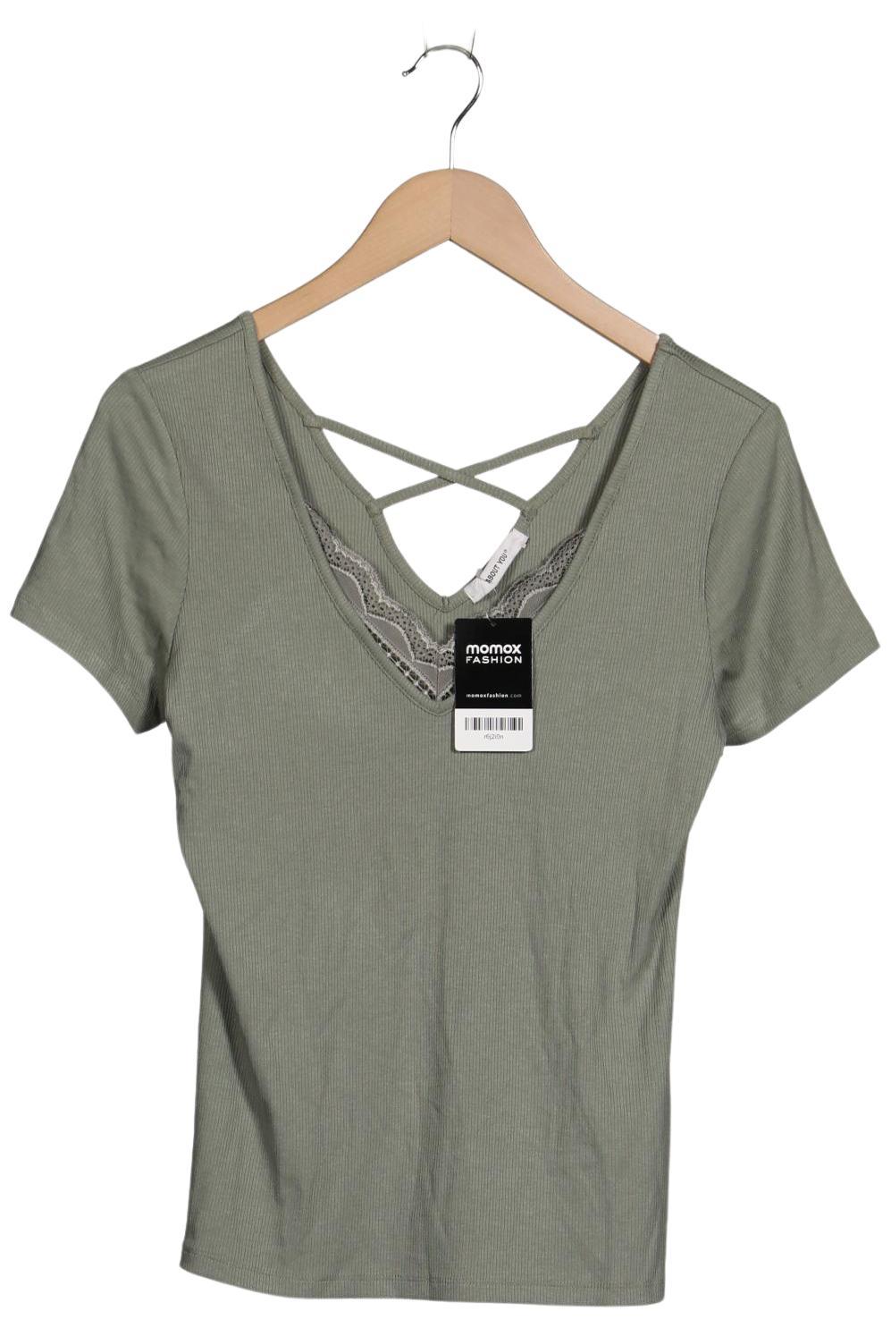 

About you Damen T-Shirt, grün, Gr. 42