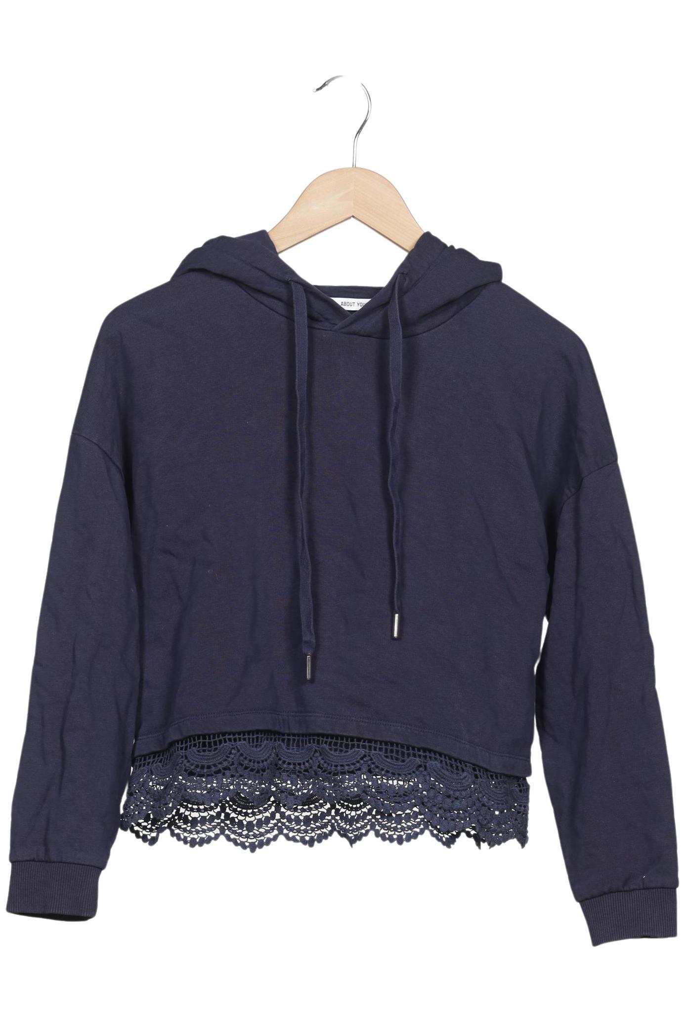 

About you Damen Kapuzenpullover, marineblau, Gr. 36