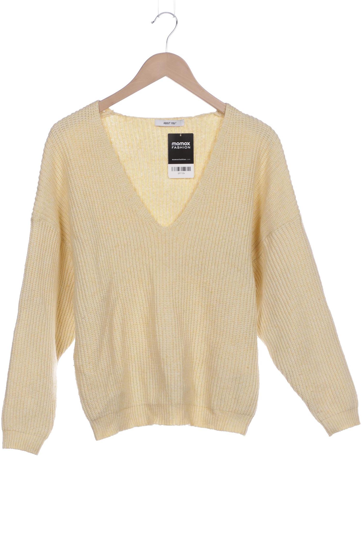 

About you Damen Pullover, gelb, Gr. 40