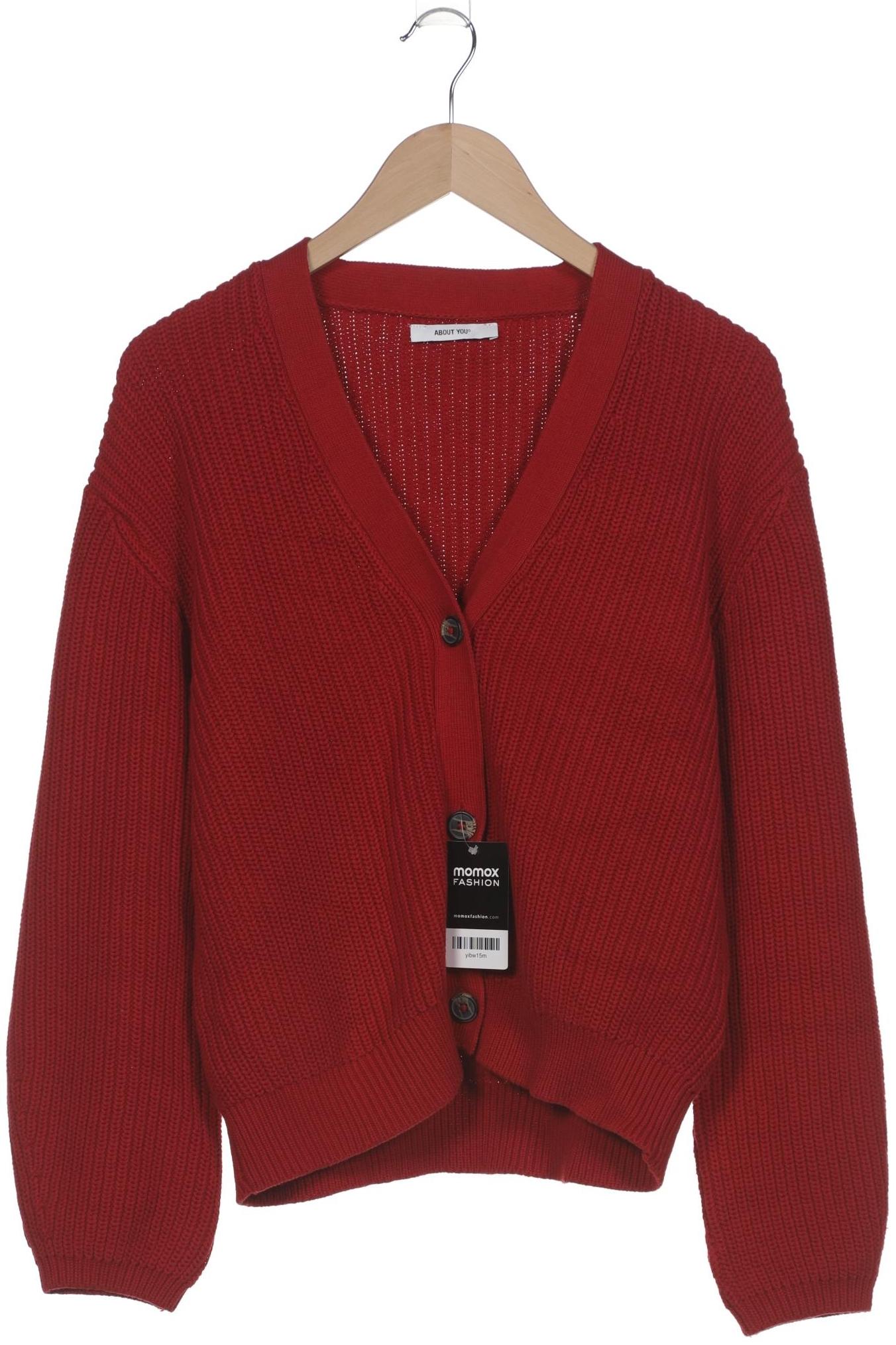 

About you Damen Strickjacke, rot, Gr. 44