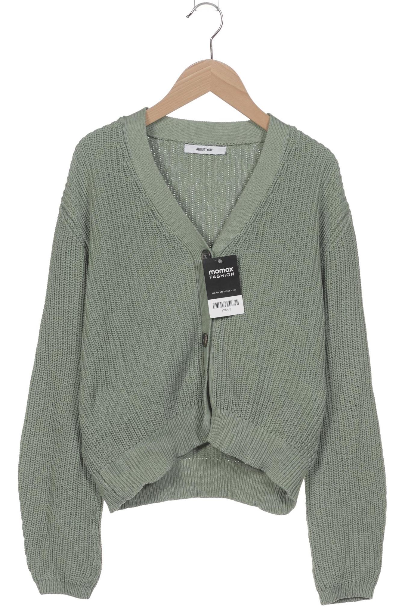 

About you Damen Strickjacke, hellgrün, Gr. 36