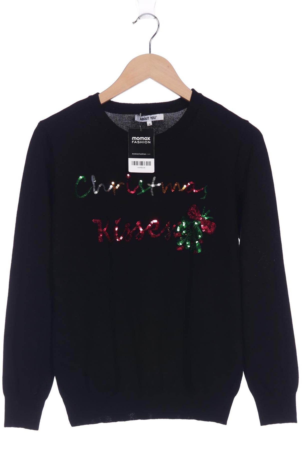 

About you Damen Pullover, schwarz, Gr. 38