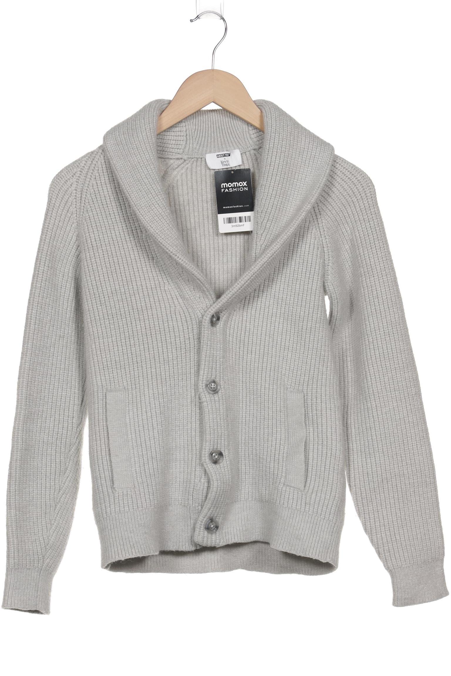 

About you Herren Strickjacke, grau, Gr. 48