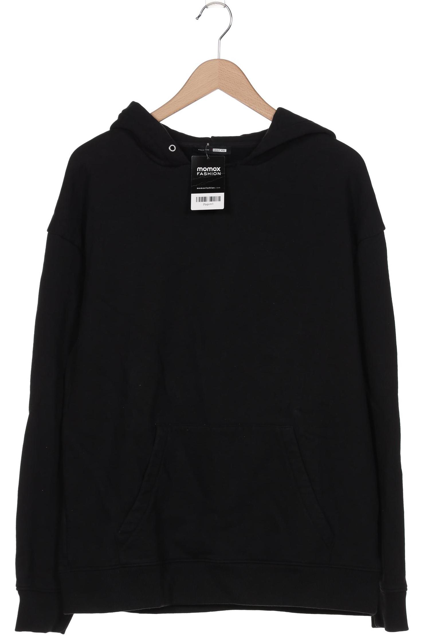 

About you Herren Kapuzenpullover, schwarz, Gr. 46