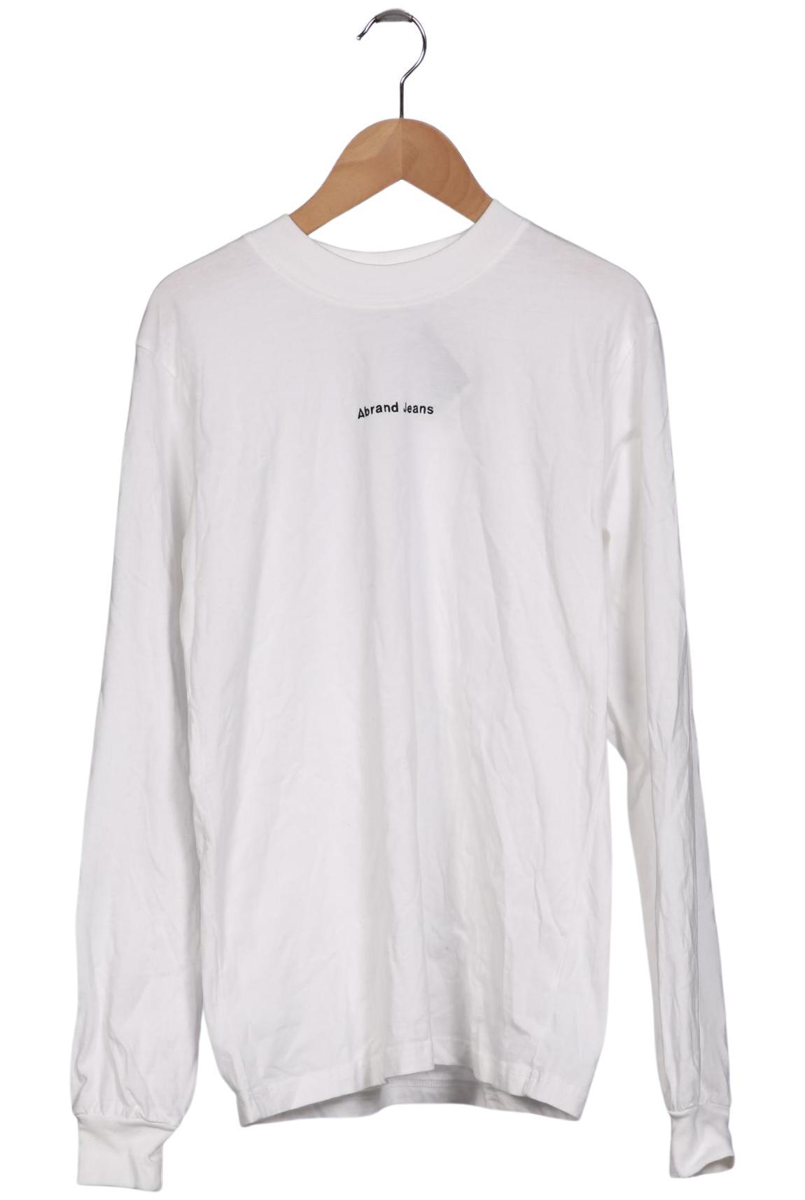 

Abrand Jeans Damen Langarmshirt, weiß, Gr. 36