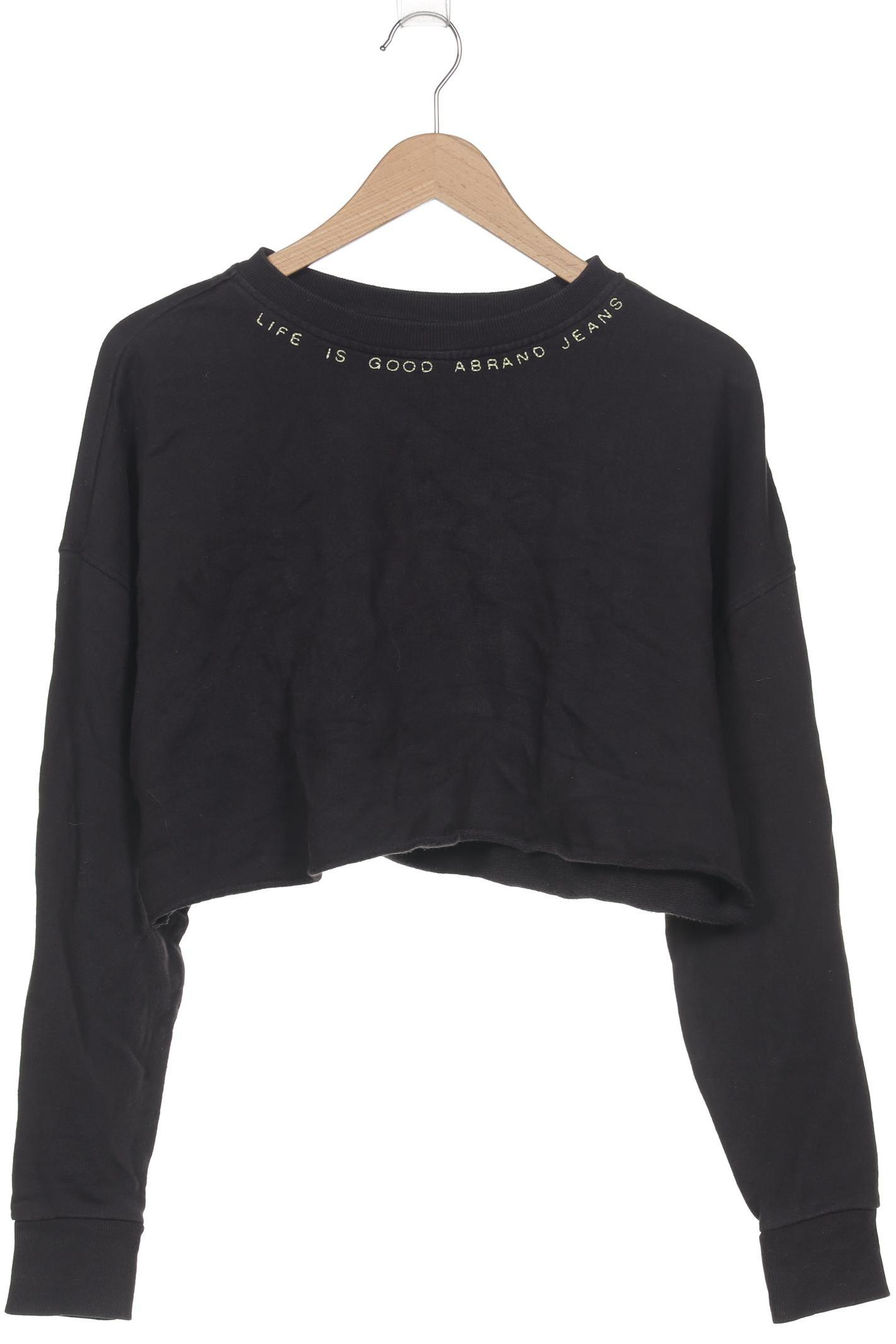 

Abrand Jeans Damen Sweatshirt, schwarz, Gr. 8