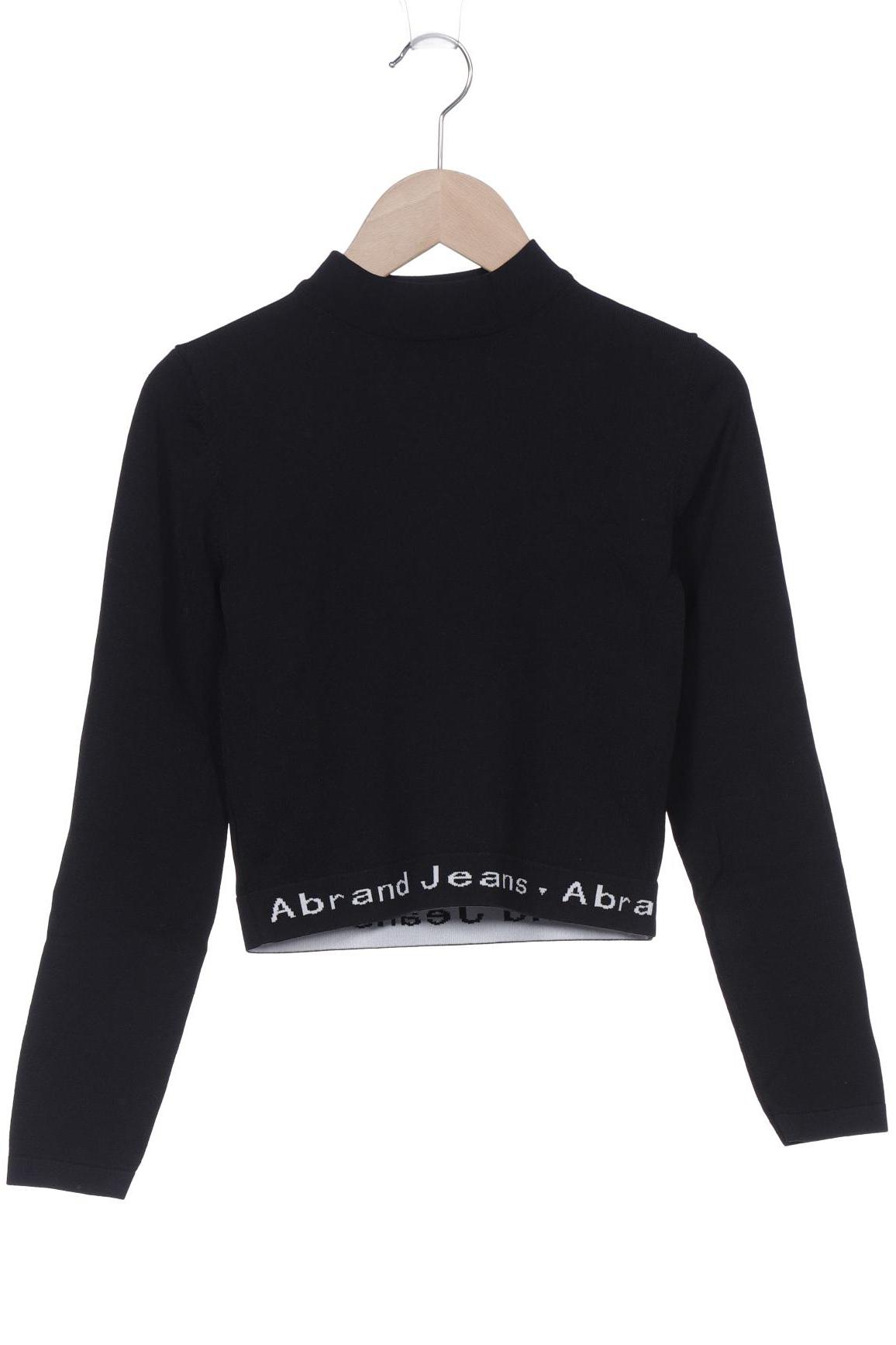 

Abrand Jeans Damen Langarmshirt, schwarz, Gr. 8