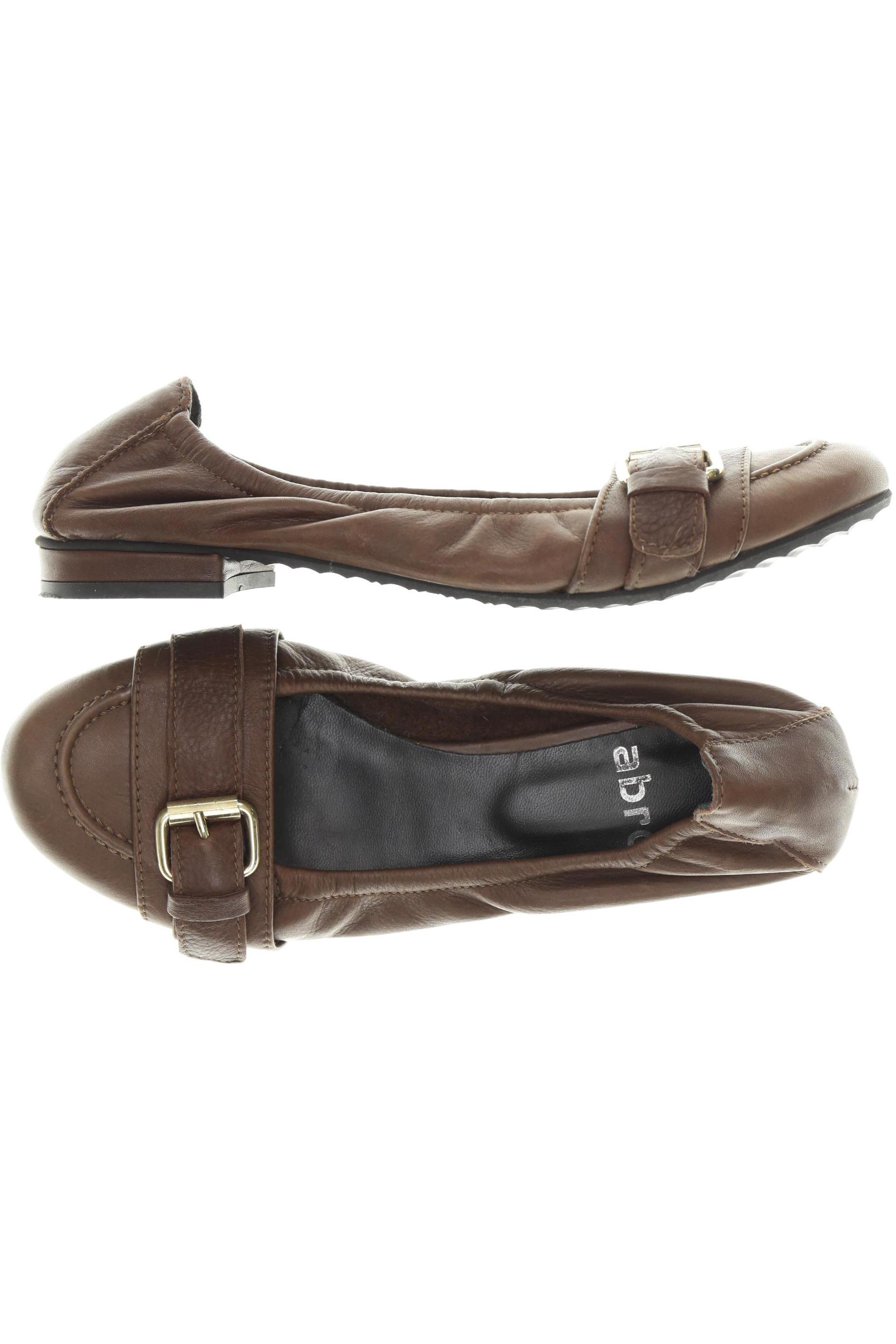 

Abro Damen Ballerinas, braun, Gr. 37