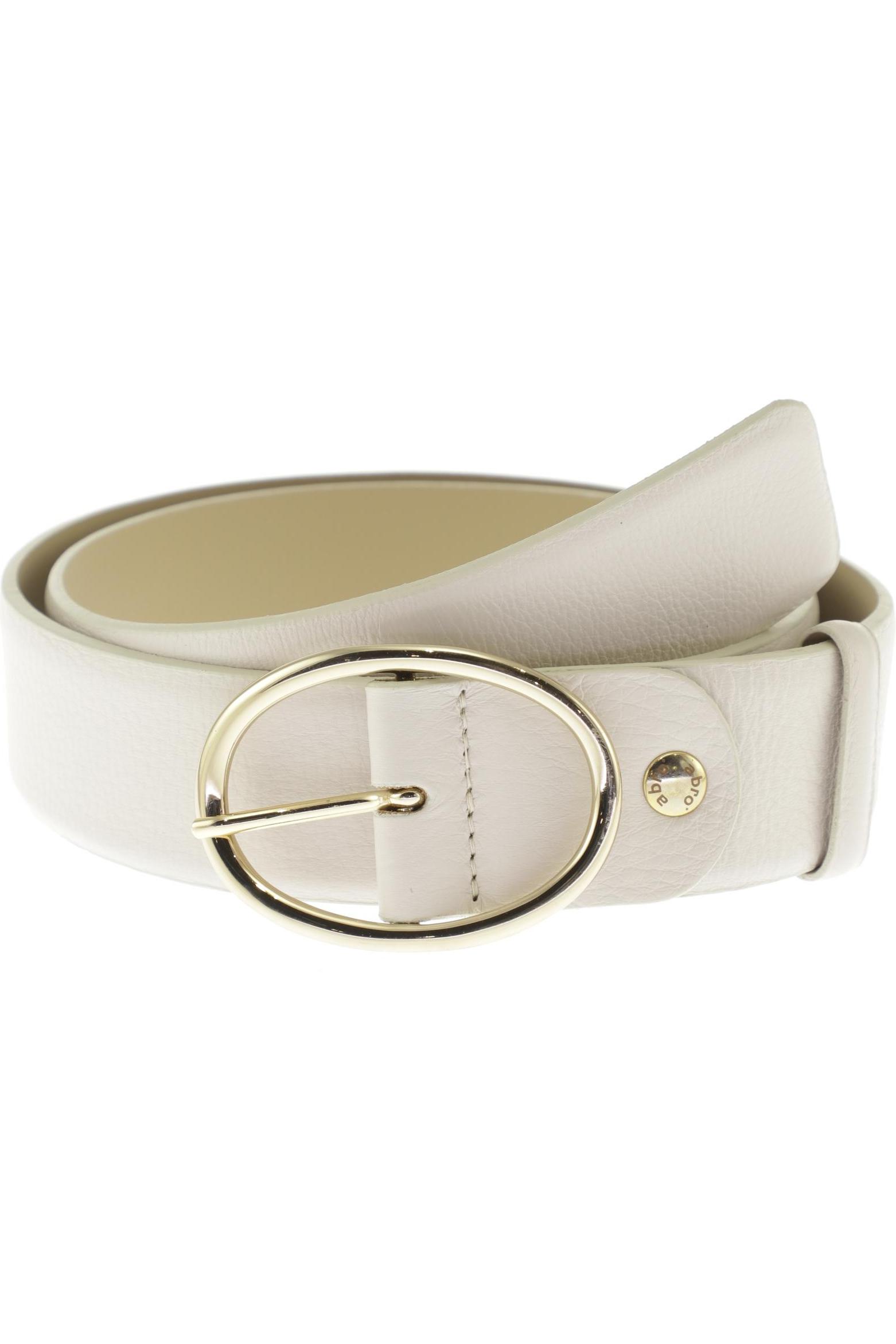 

Abro Damen Gürtel, beige, Gr. 80