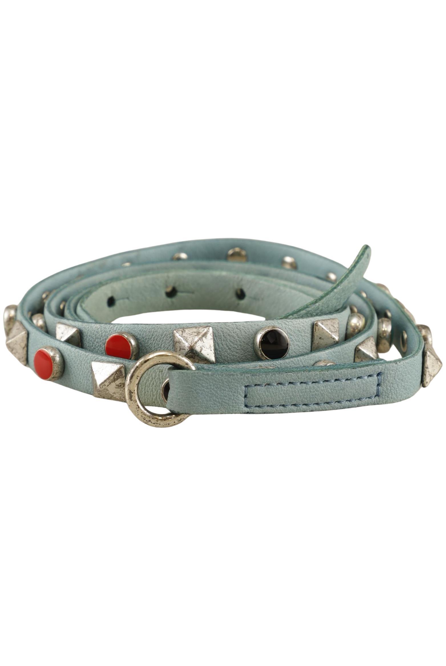 

Abro Damen Gürtel, türkis, Gr. 90