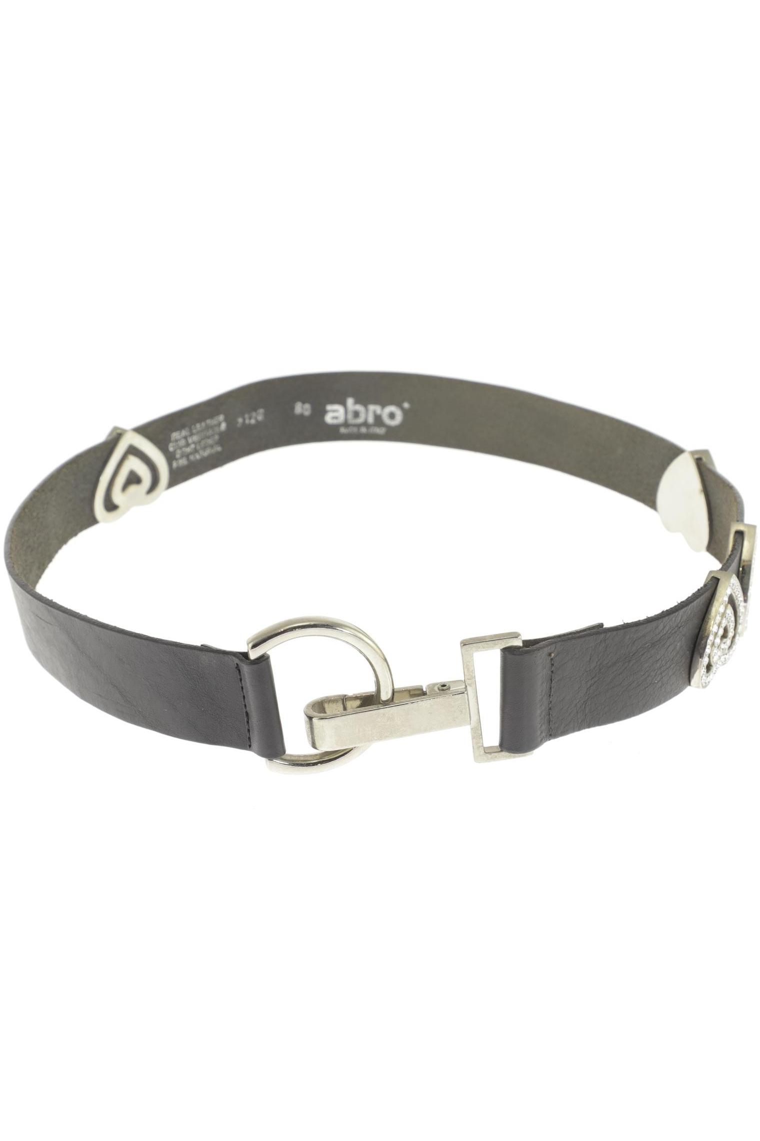 

Abro Damen Gürtel, schwarz, Gr. 80