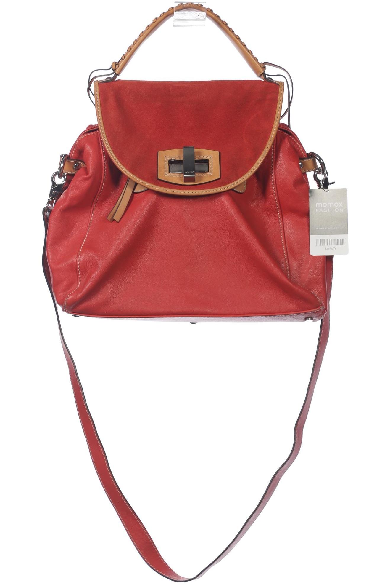 

Abro Damen Handtasche, rot, Gr.