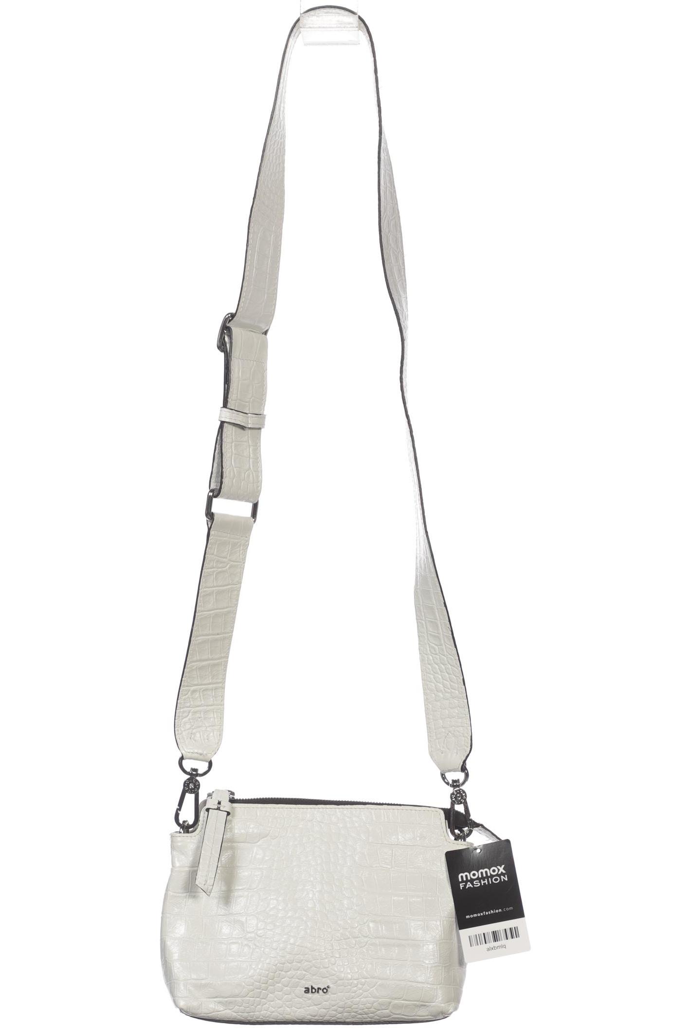 

ABRO Damen Handtasche, weiß