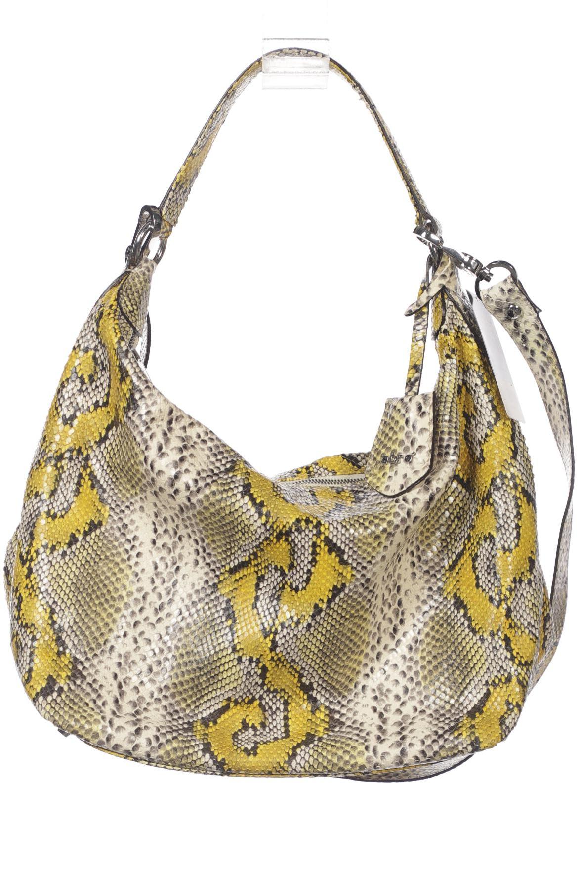 

ABRO Damen Handtasche, gelb