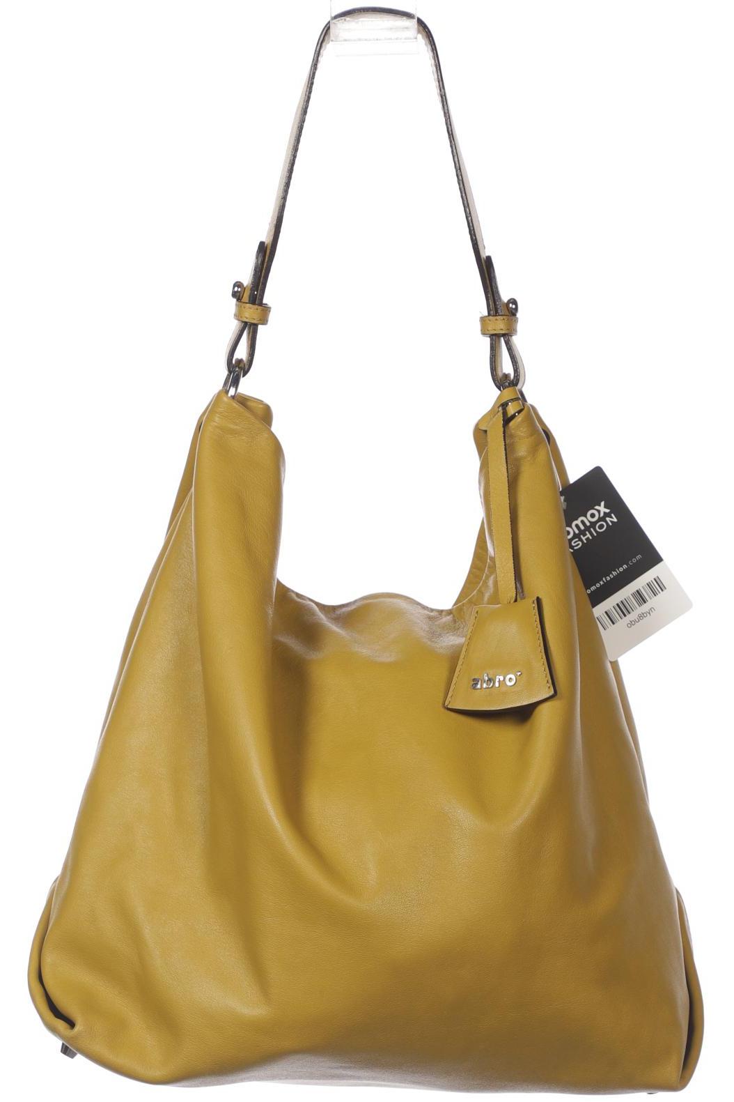 

Abro Damen Handtasche, gelb, Gr.