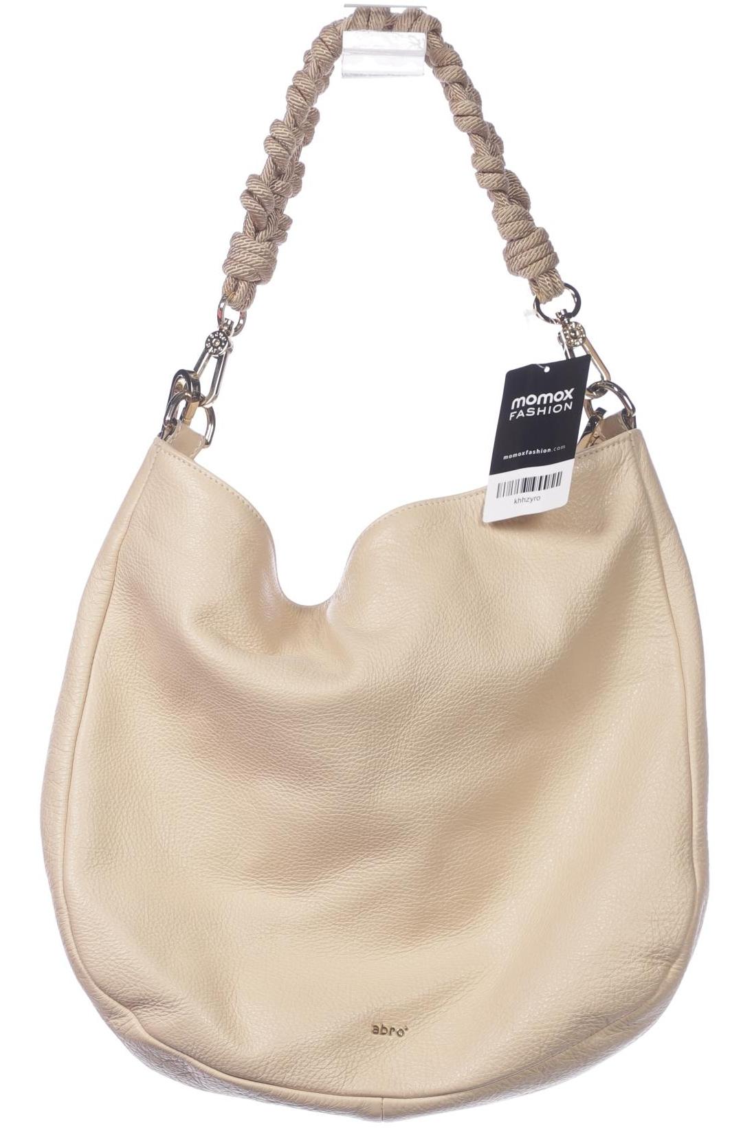

Abro Damen Handtasche, beige, Gr.
