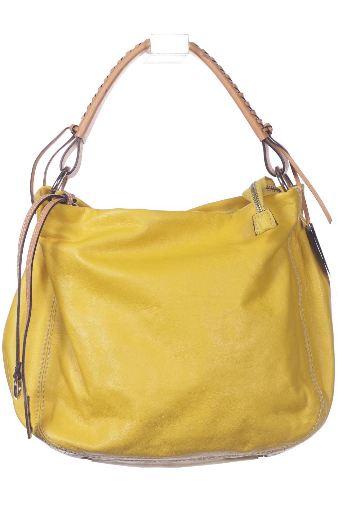 

Abro Damen Handtasche, gelb, Gr.