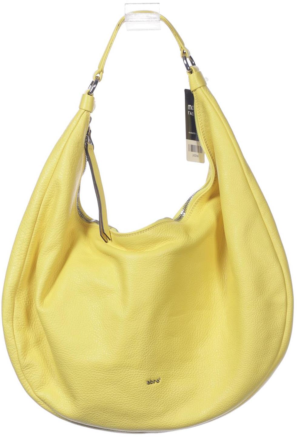 

Abro Damen Handtasche, gelb, Gr.