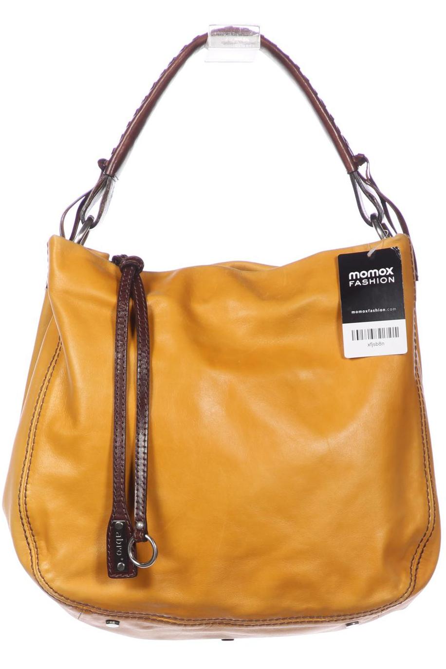 

Abro Damen Handtasche, gelb, Gr.