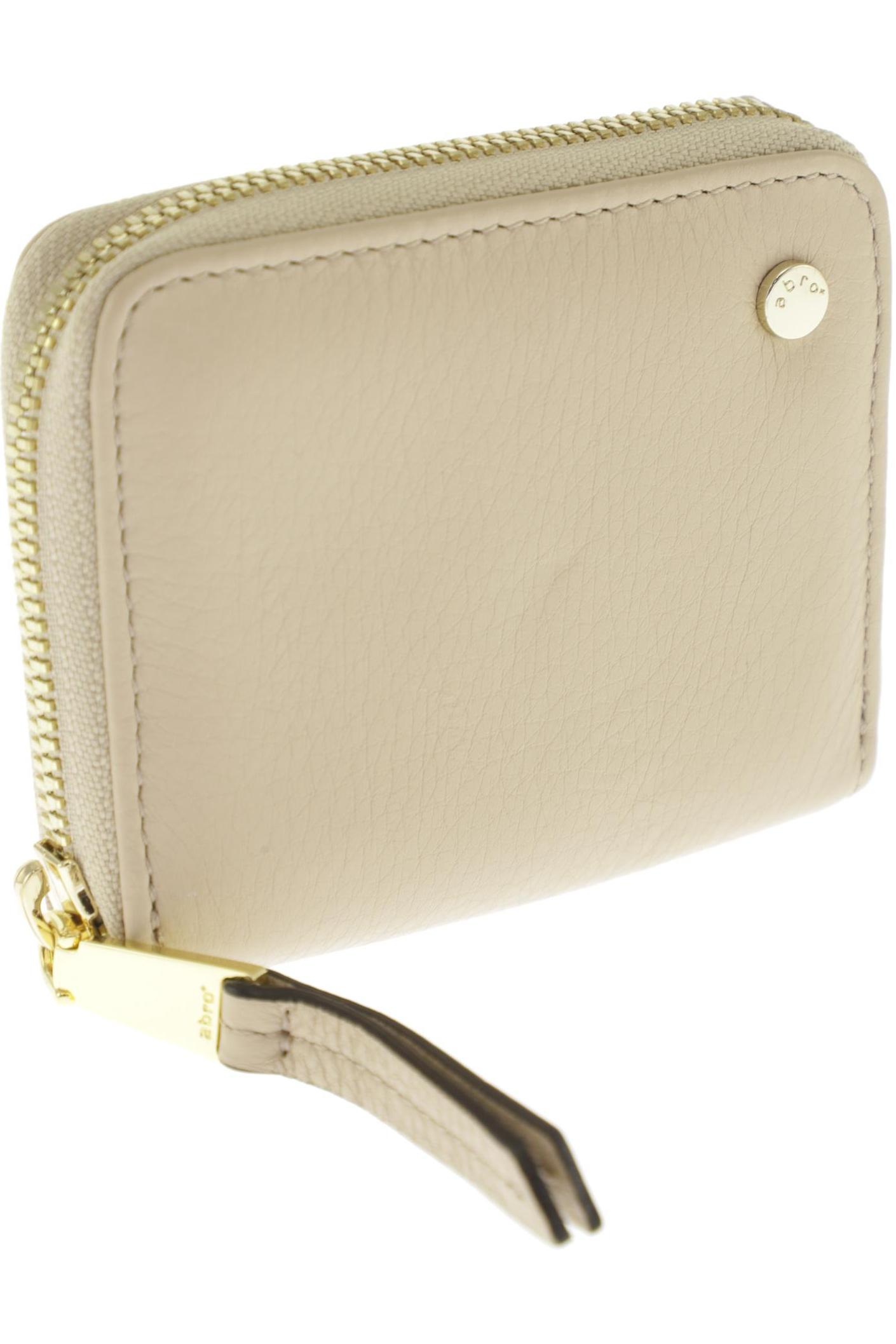 

Abro Damen Portemonnaie, beige, Gr.