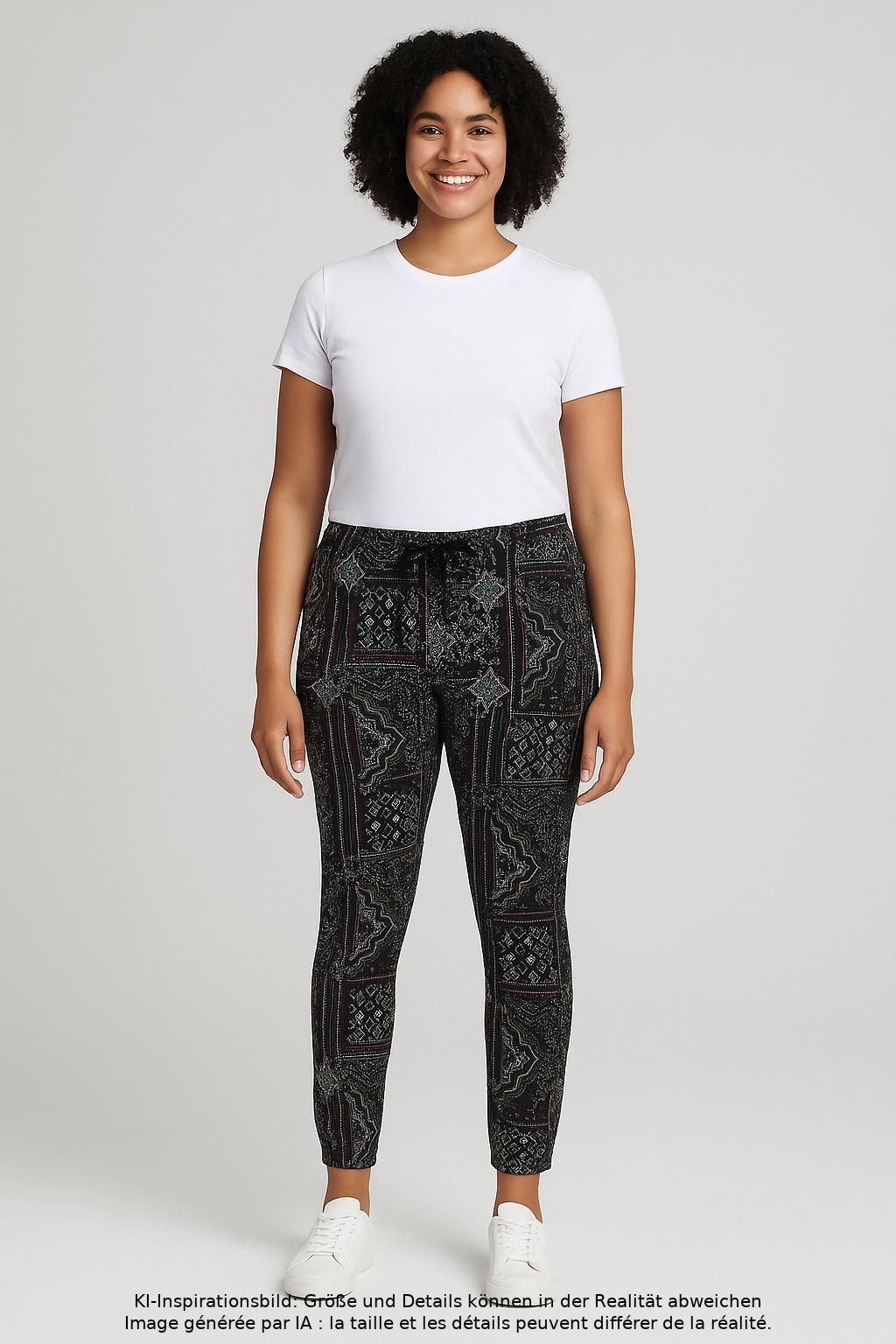 

Absolut by Zebra Damen Stoffhose, schwarz, Gr. 0