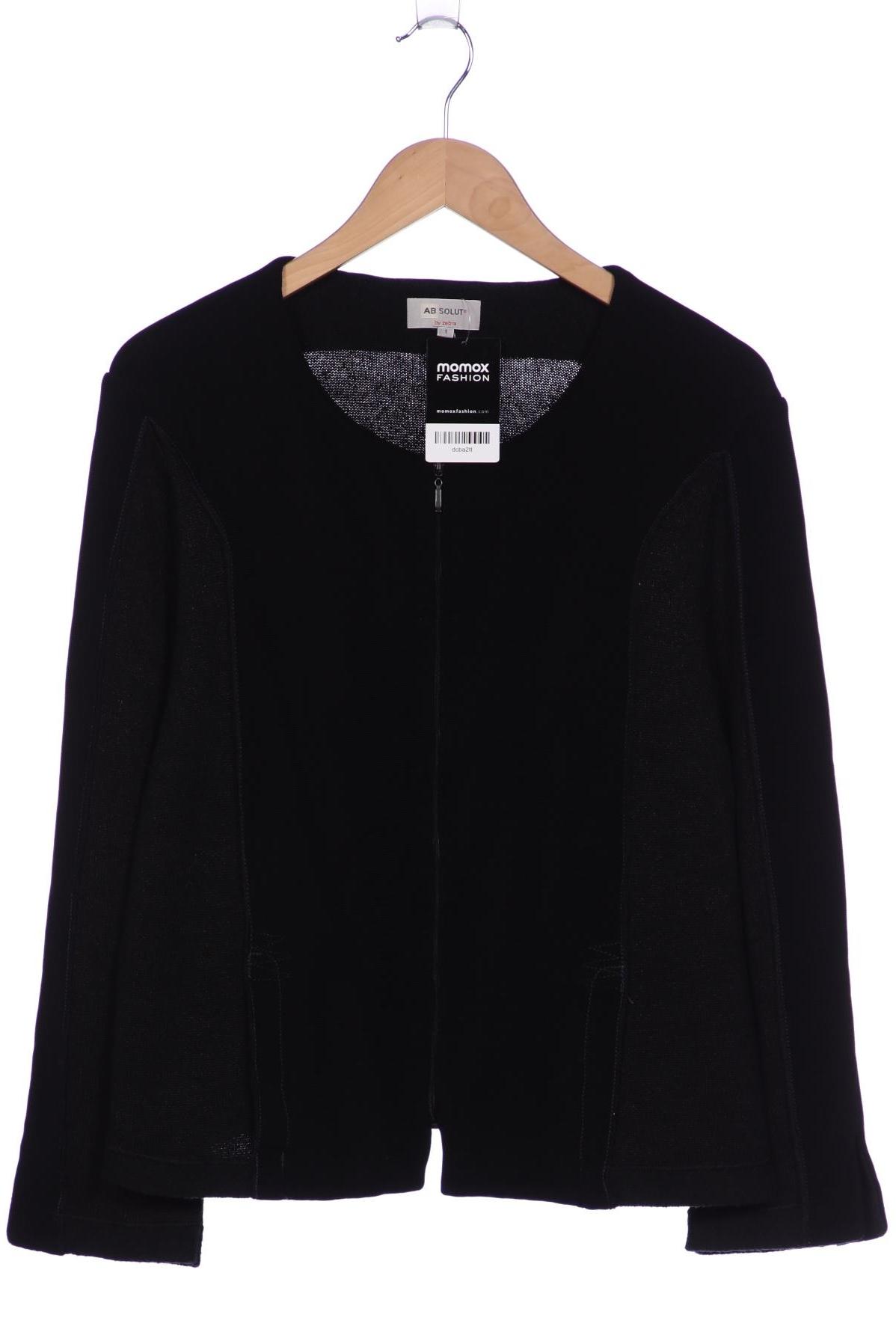 

Absolut by Zebra Damen Strickjacke, schwarz, Gr. 42