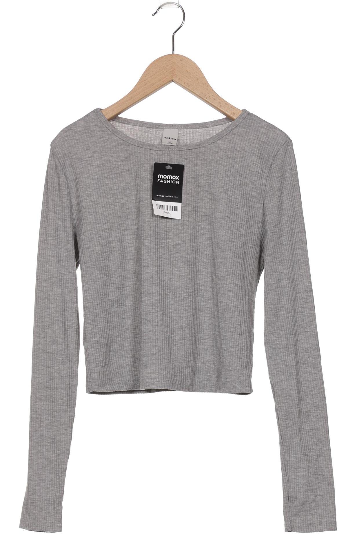 

Absolut by Zebra Damen Langarmshirt, grau, Gr. 38