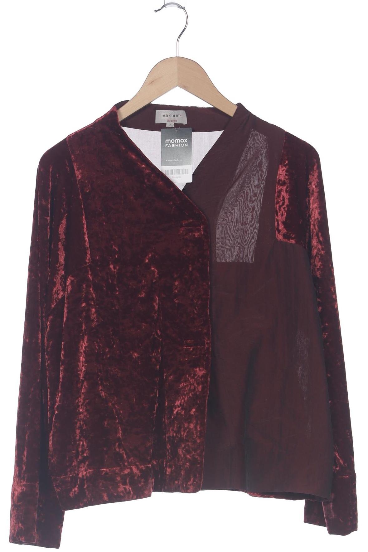 

Absolut by Zebra Damen Strickjacke, bordeaux, Gr. 46
