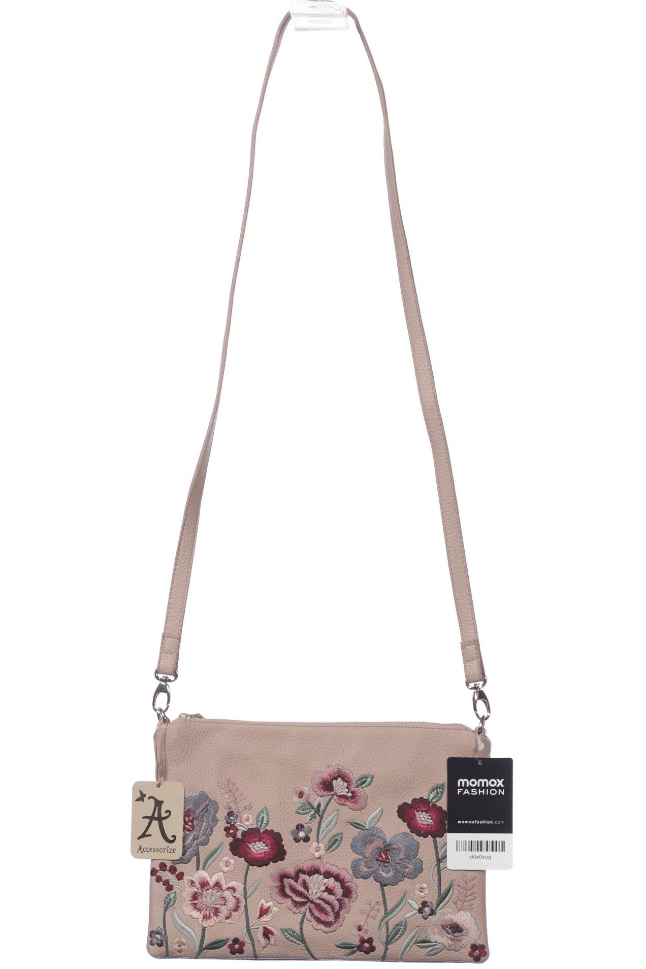 

accessorize Damen Handtasche, beige, Gr.