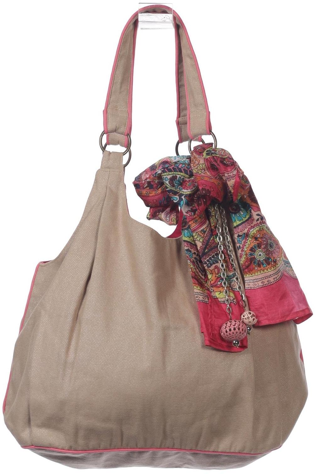 

accessorize Damen Handtasche, beige, Gr.